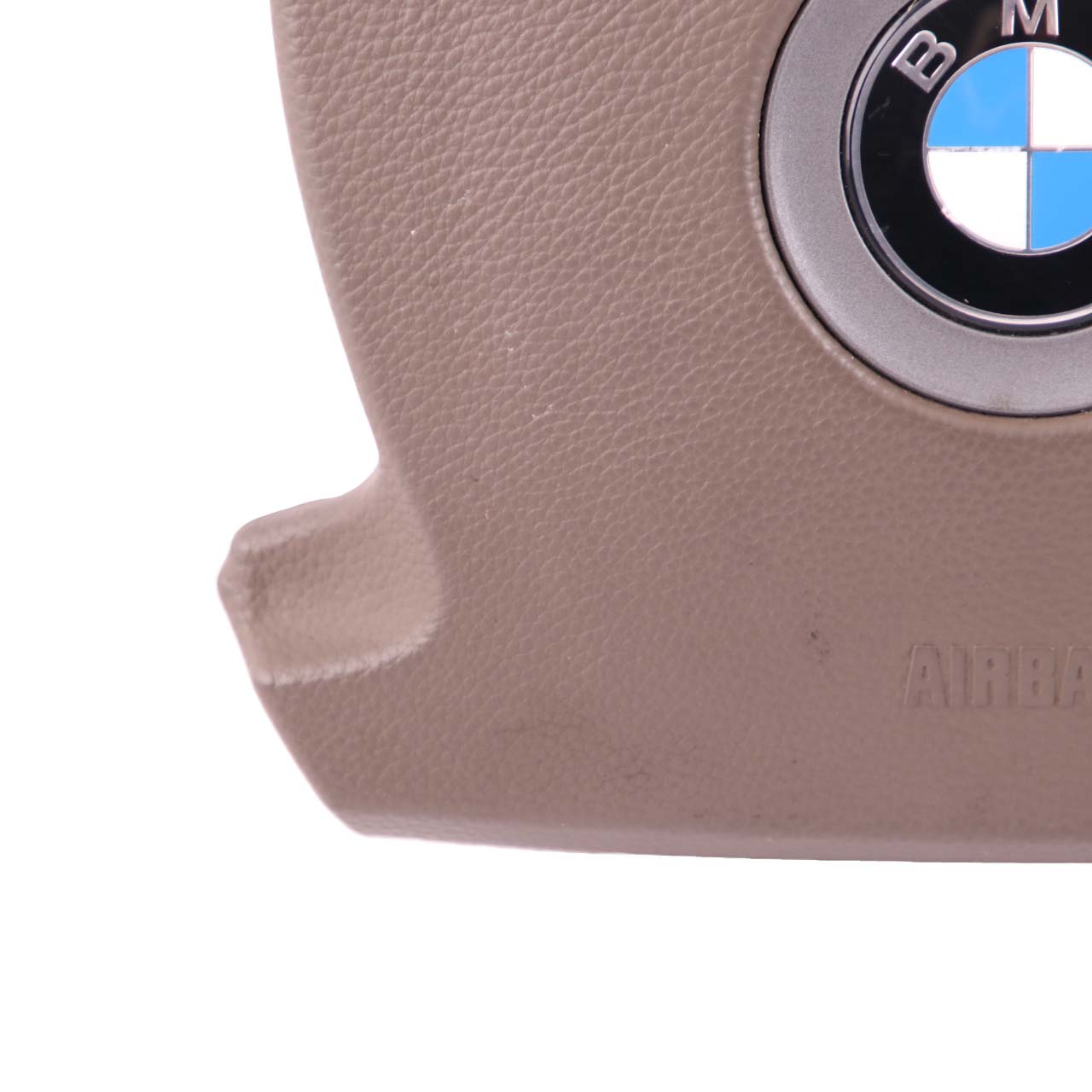 BMW 7 Series E65 E66 Module Driver's Side Steering Wheel Airbag Beige 6761776