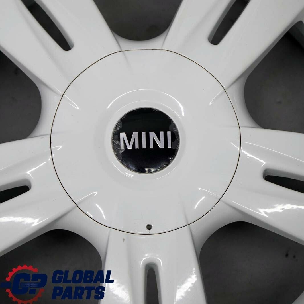 Mini Cooper One R50 R52 White Wheel Alloy Rim 15" ET:45 5,5J 5 Star Rocket 93