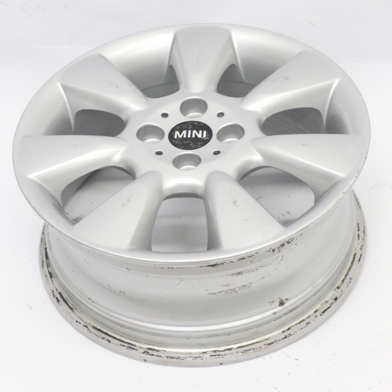 Mini Cooper R50 R52 Silver Wheel Alloy Rim 16" 6,5J ET:48 7-Spoke 92 6763297