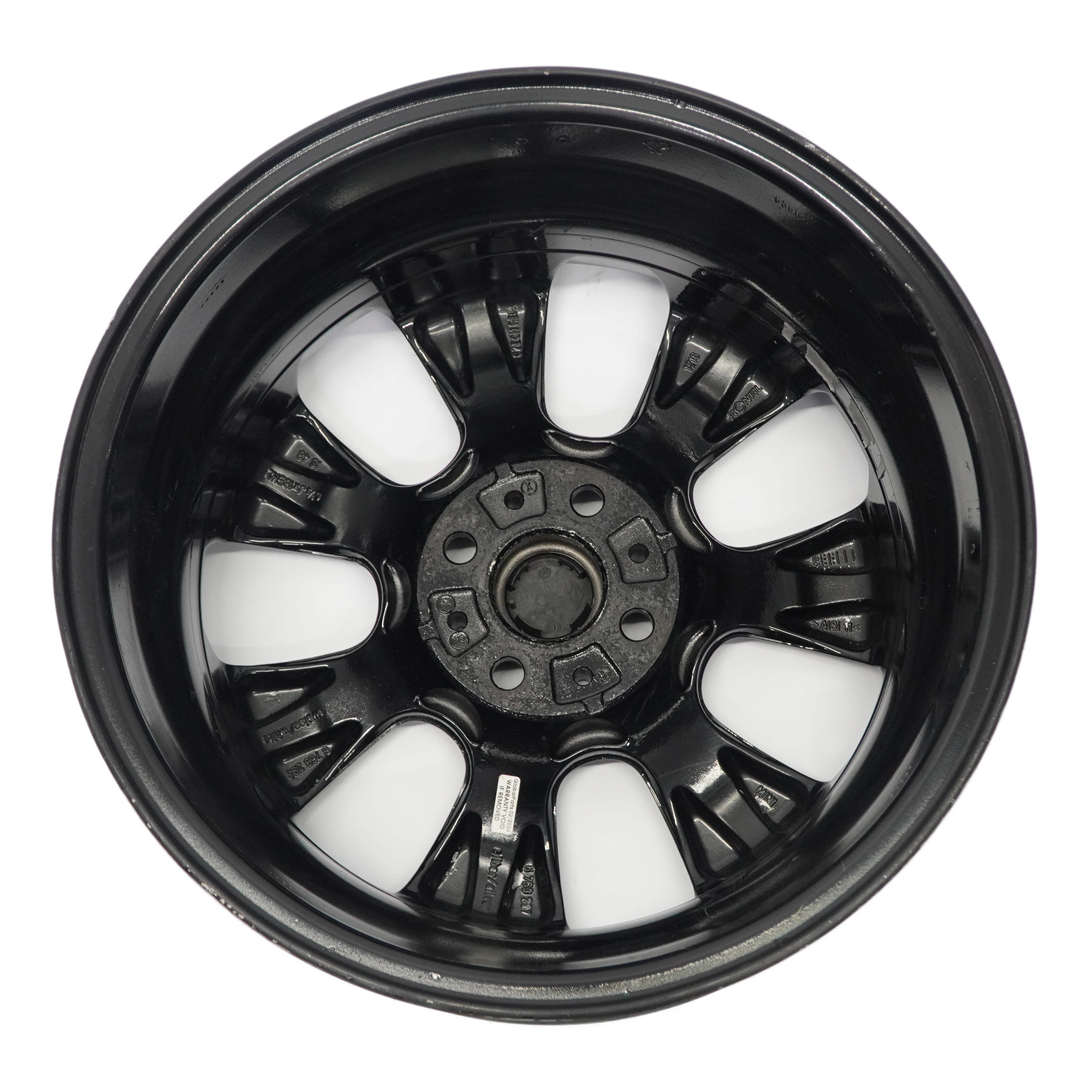 Mini Cooper R50 R52 R53 Black Wheel Alloy Rim 16" 6,5J ET:48 7-Spoke 92 6763297