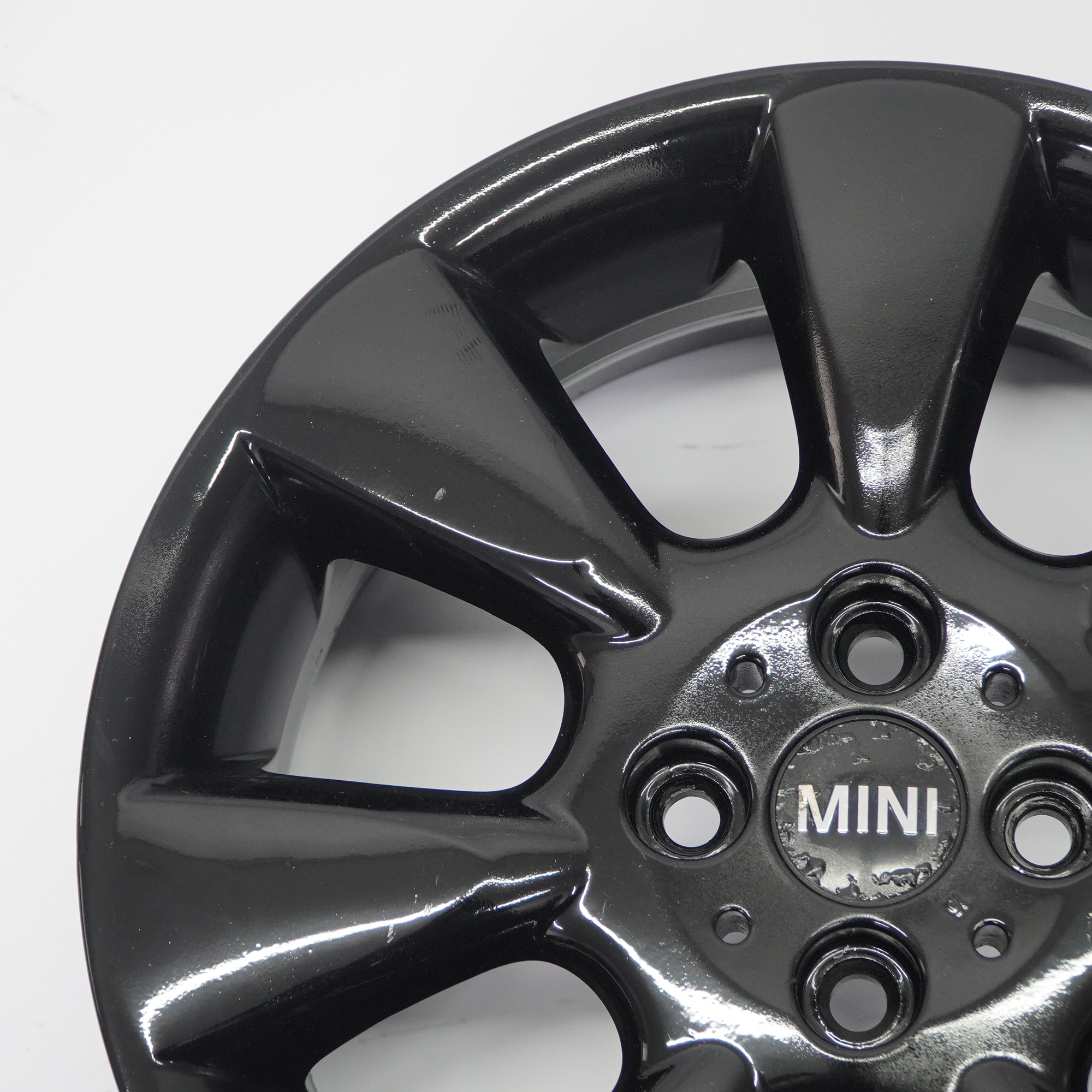 Mini Cooper R50 R52 R53 Black Wheel Alloy Rim 16" 6,5J ET:48 7-Spoke 92 6763297