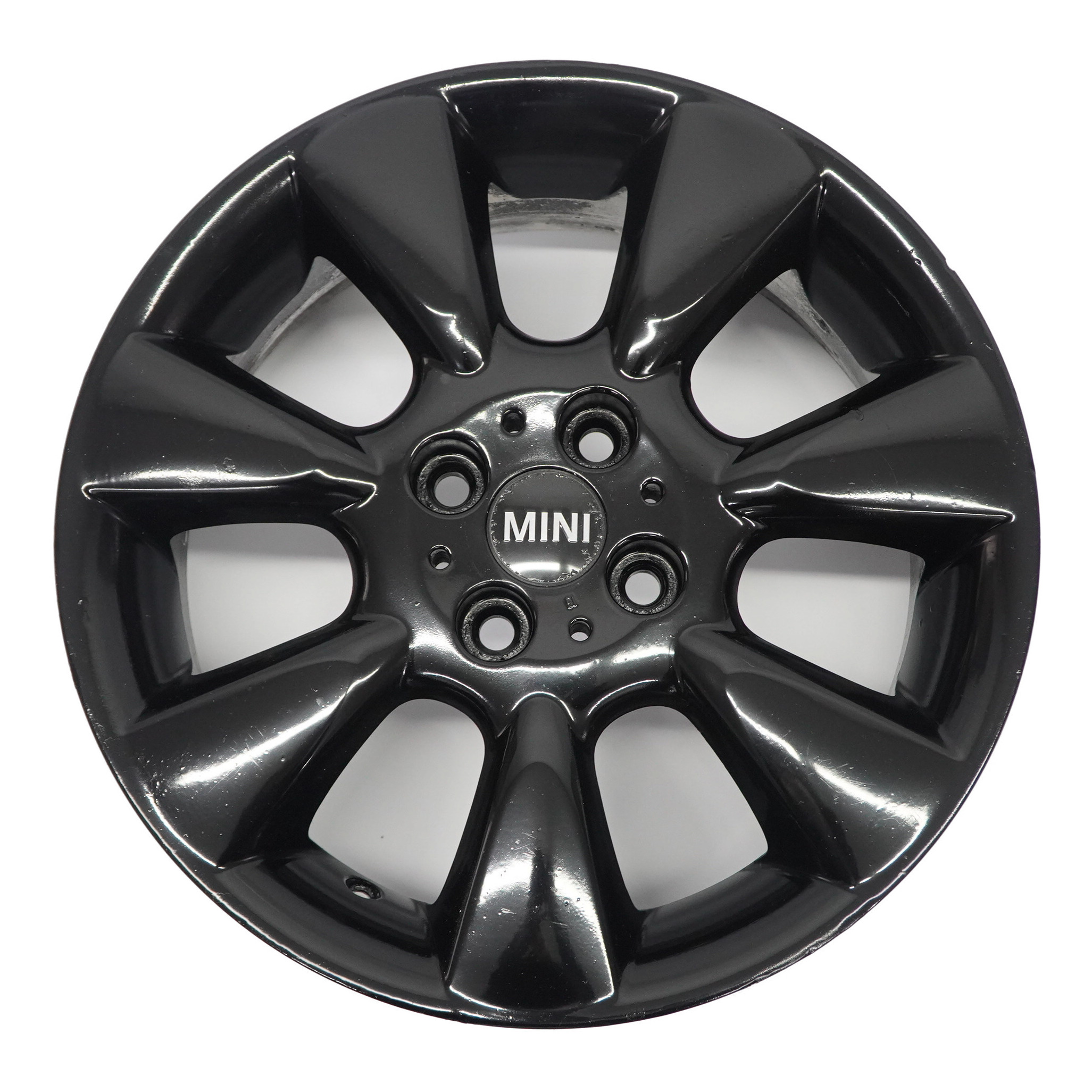 Mini Cooper R50 R52 R53 Black Wheel Alloy Rim 16" 6,5J ET:48 7-Spoke 92 6763297