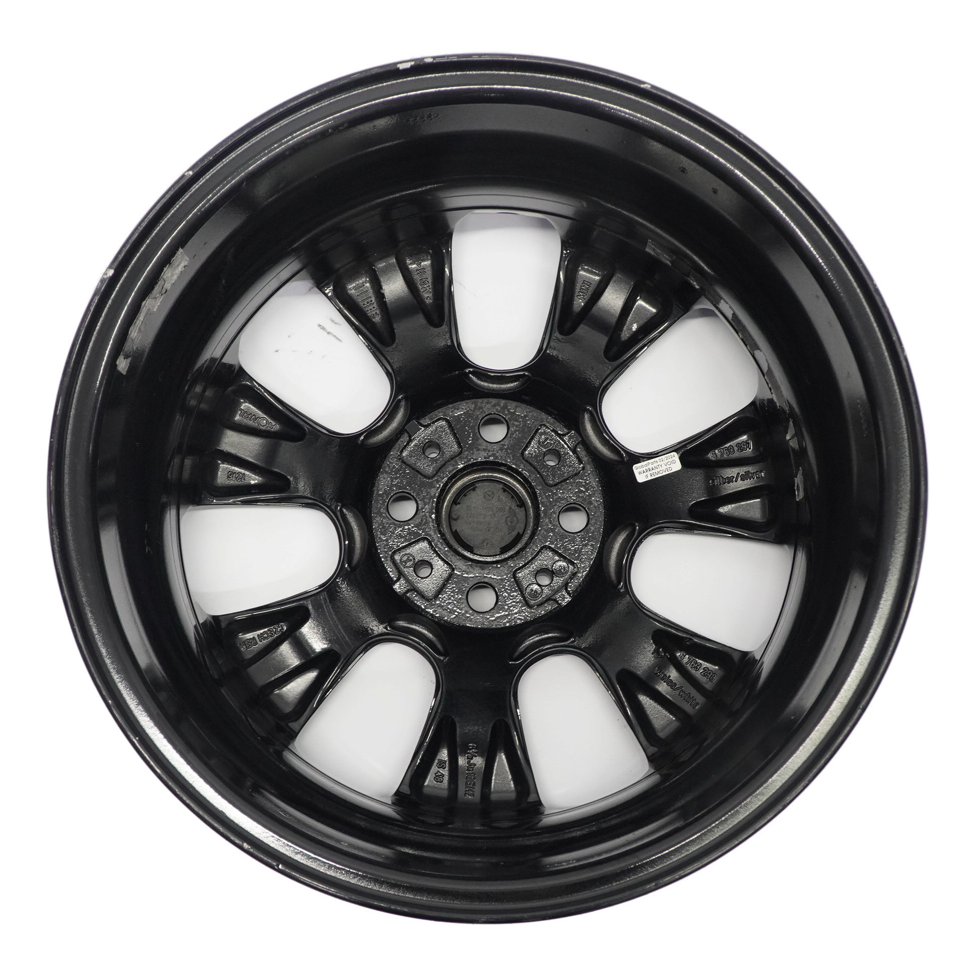 Mini Cooper R50 R52 R53 Black Wheel Alloy Rim 16" 6,5J ET:48 7-Spoke 92 6763297