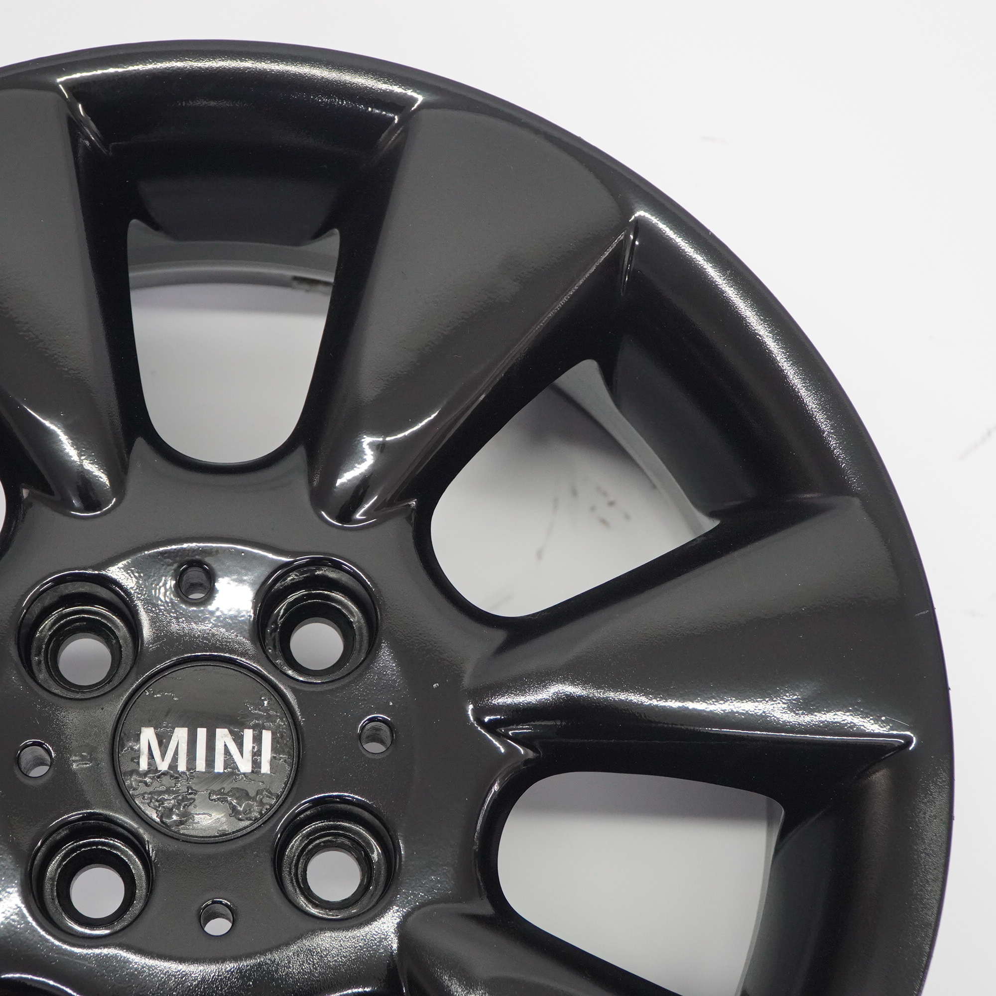 Mini Cooper R50 R52 R53 Black Wheel Alloy Rim 16" 6,5J ET:48 7-Spoke 92 6763297