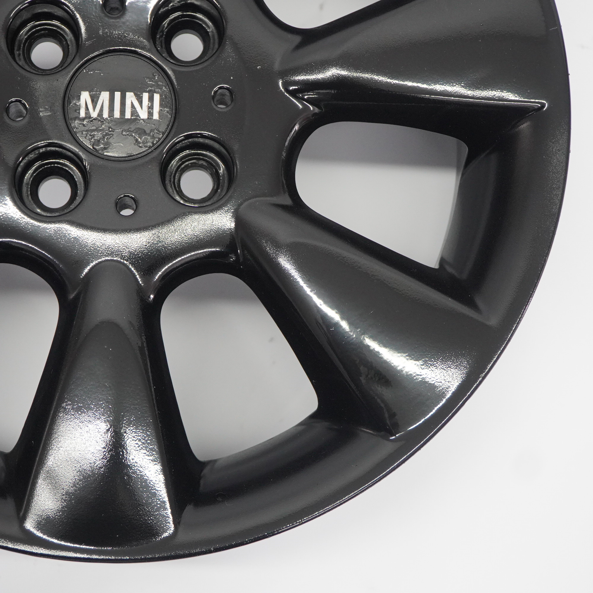 Mini Cooper R50 R52 R53 Black Wheel Alloy Rim 16" 6,5J ET:48 7-Spoke 92 6763297