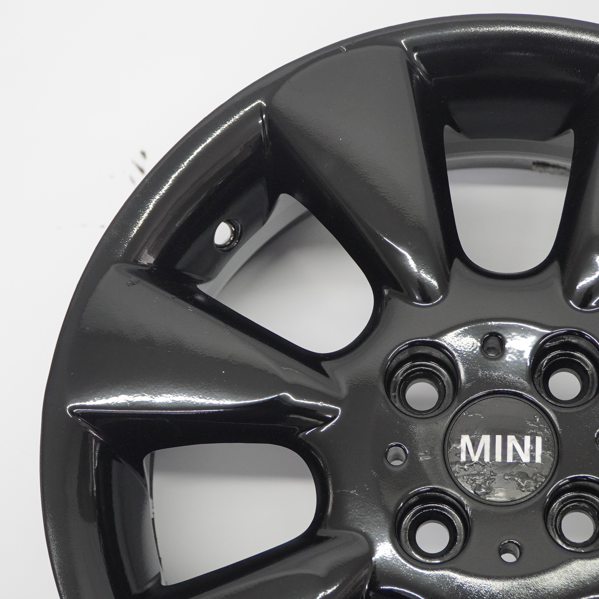 Mini Cooper R50 R52 R53 Black Wheel Alloy Rim 16" 6,5J ET:48 7-Spoke 92 6763297