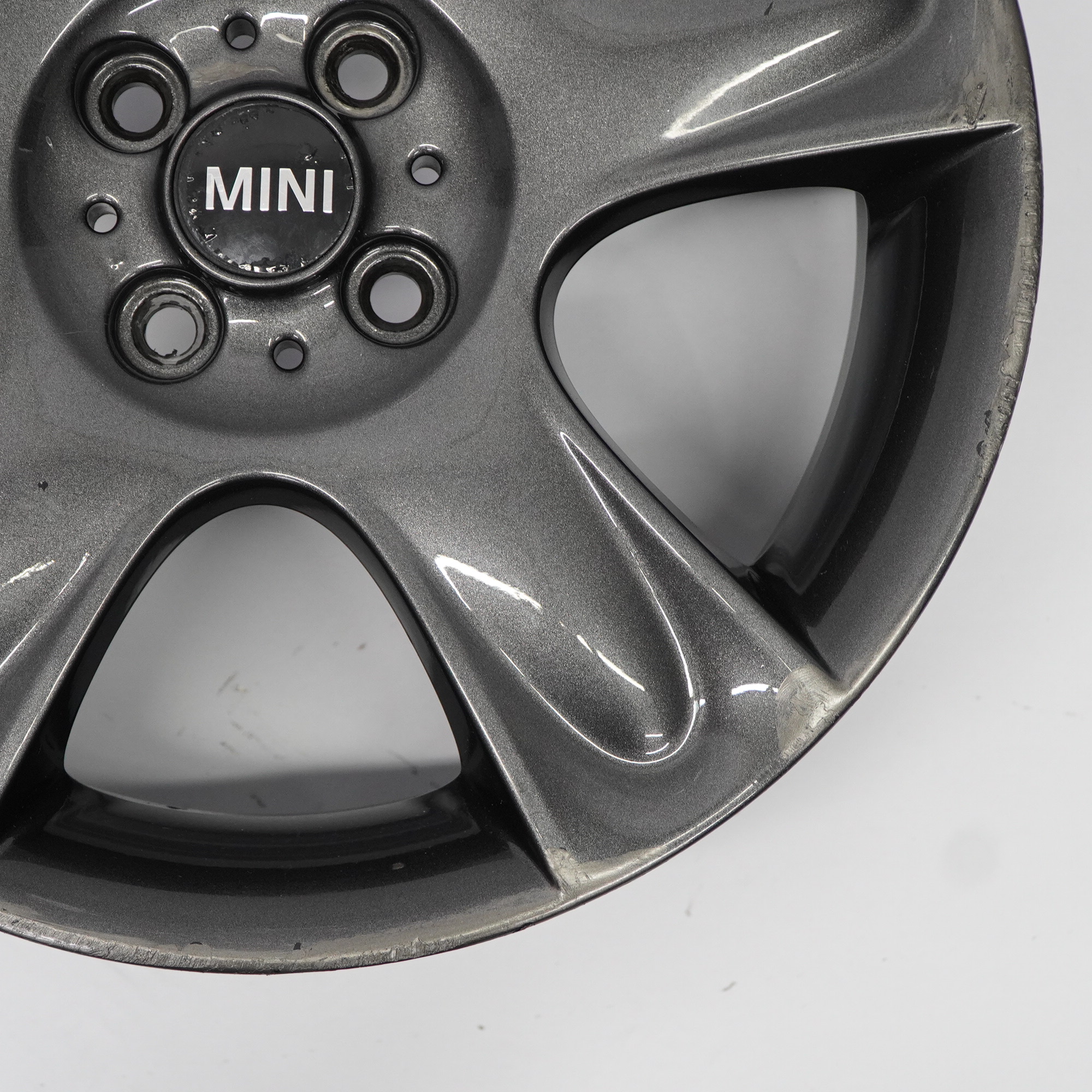 Mini Cooper One R50 R52 R53 Grey Wheel Alloy Rim 17" ET:48 7J 5-Star 91 6763299