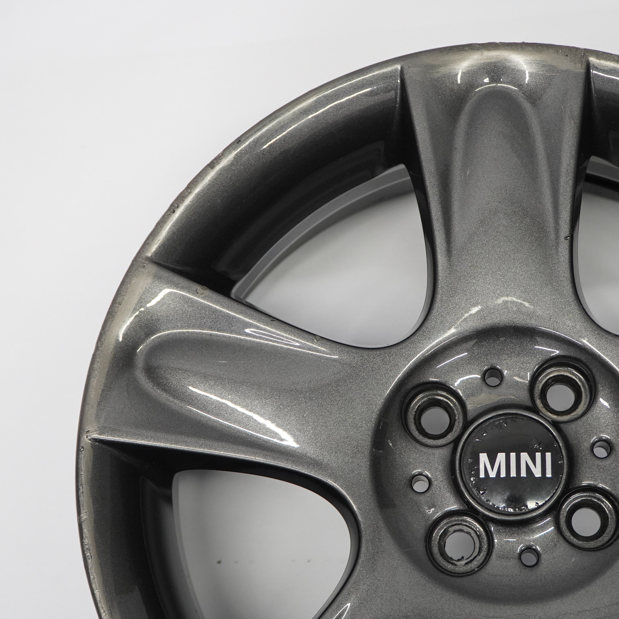 Mini Cooper One R50 R52 R53 Grey Wheel Alloy Rim 17" ET:48 7J 5-Star 91 6763299