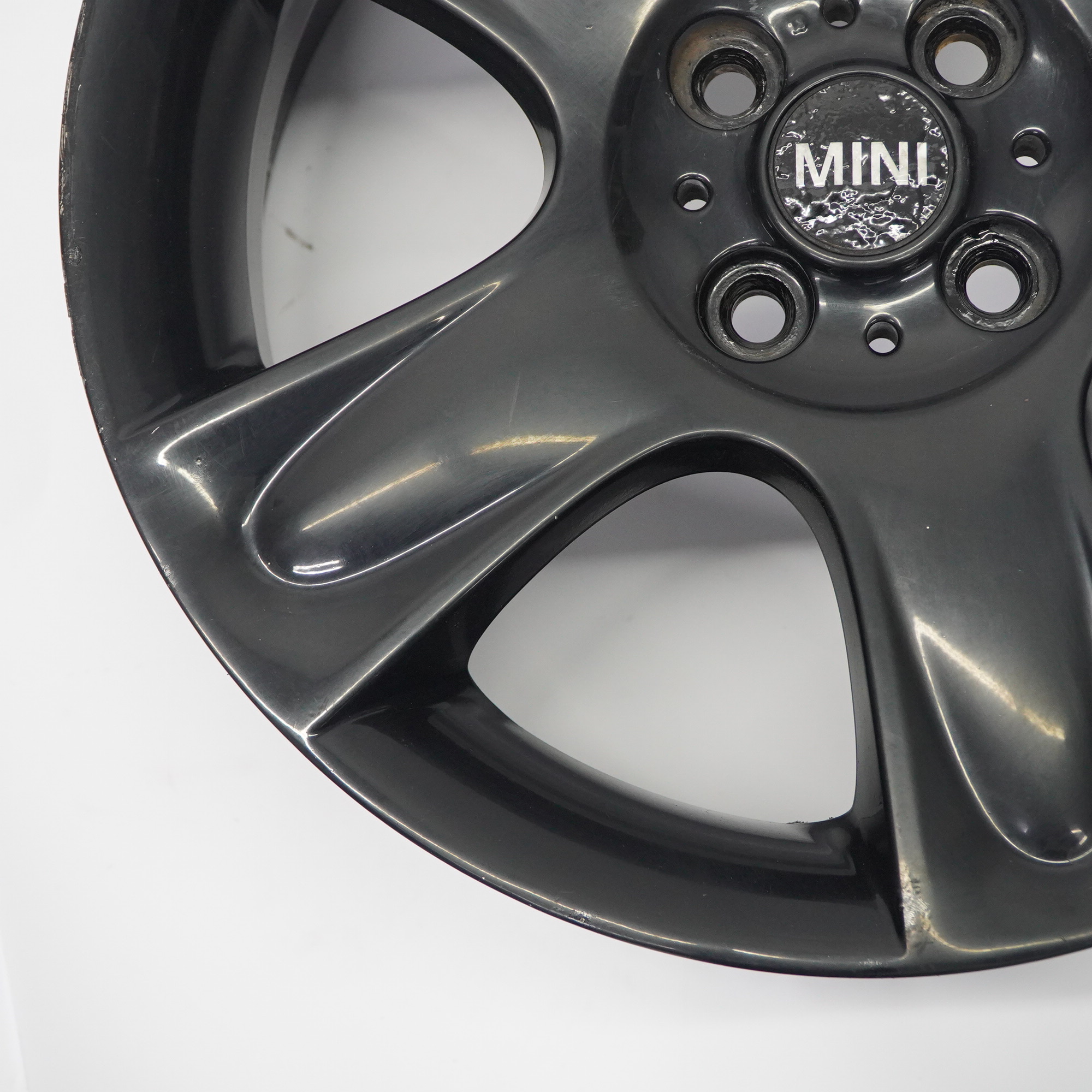 Mini Cooper One R50 R52 R53 Black Wheel Alloy Rim 17" ET:48 7J 5-Star 91 6763299