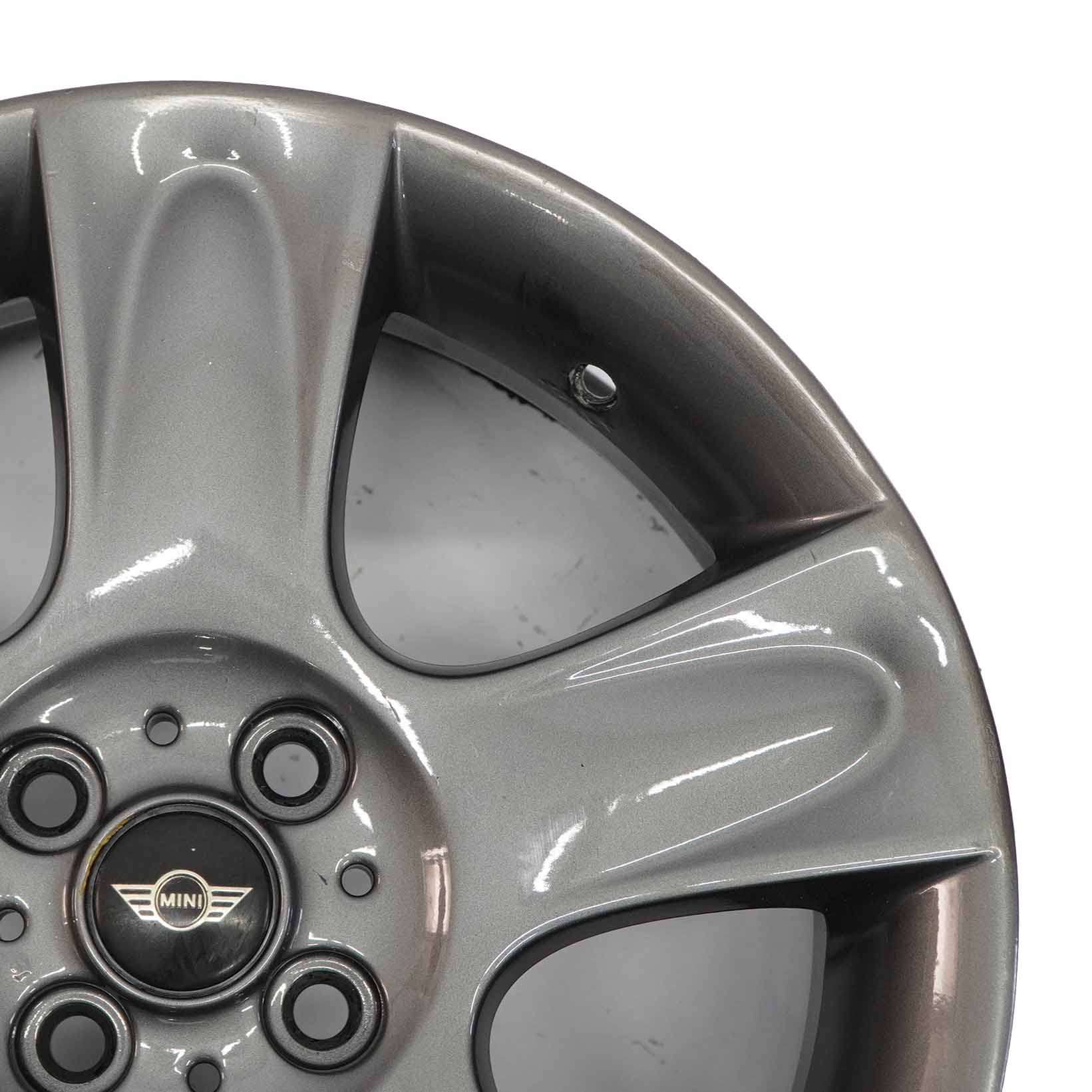 Mini Cooper One R50 R52 R53 Grey Wheel Alloy Rim 17" ET:48 7J 5-Star 91 6763299