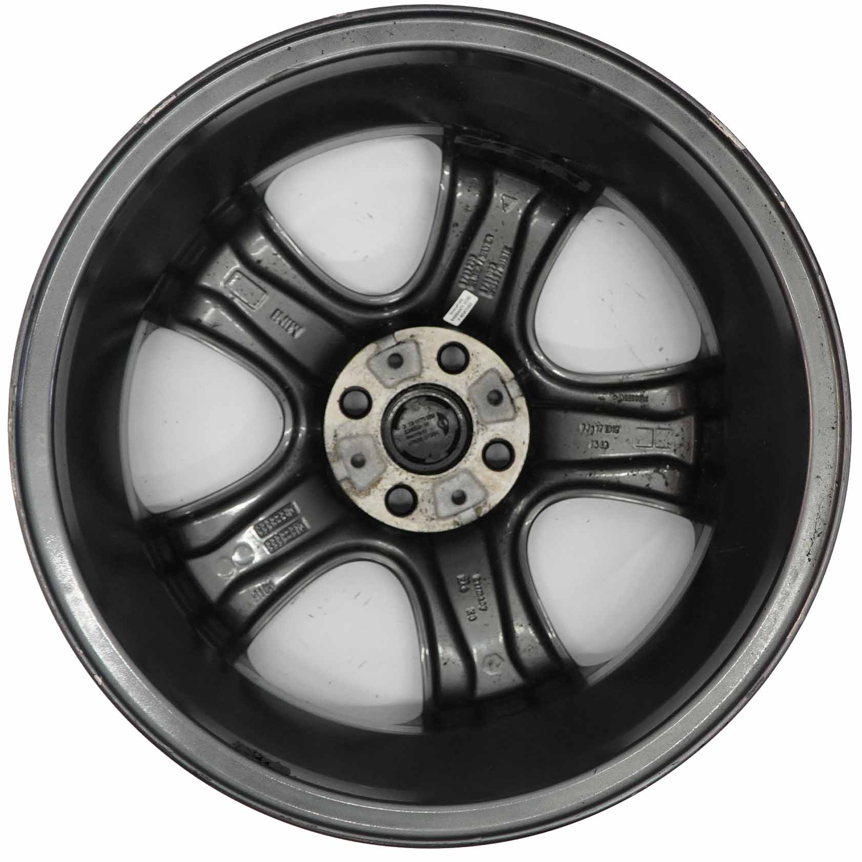 Mini Cooper One R50 R52 R53 Grey Wheel Alloy Rim 17" ET:48 7J 5-Star 91 6763299