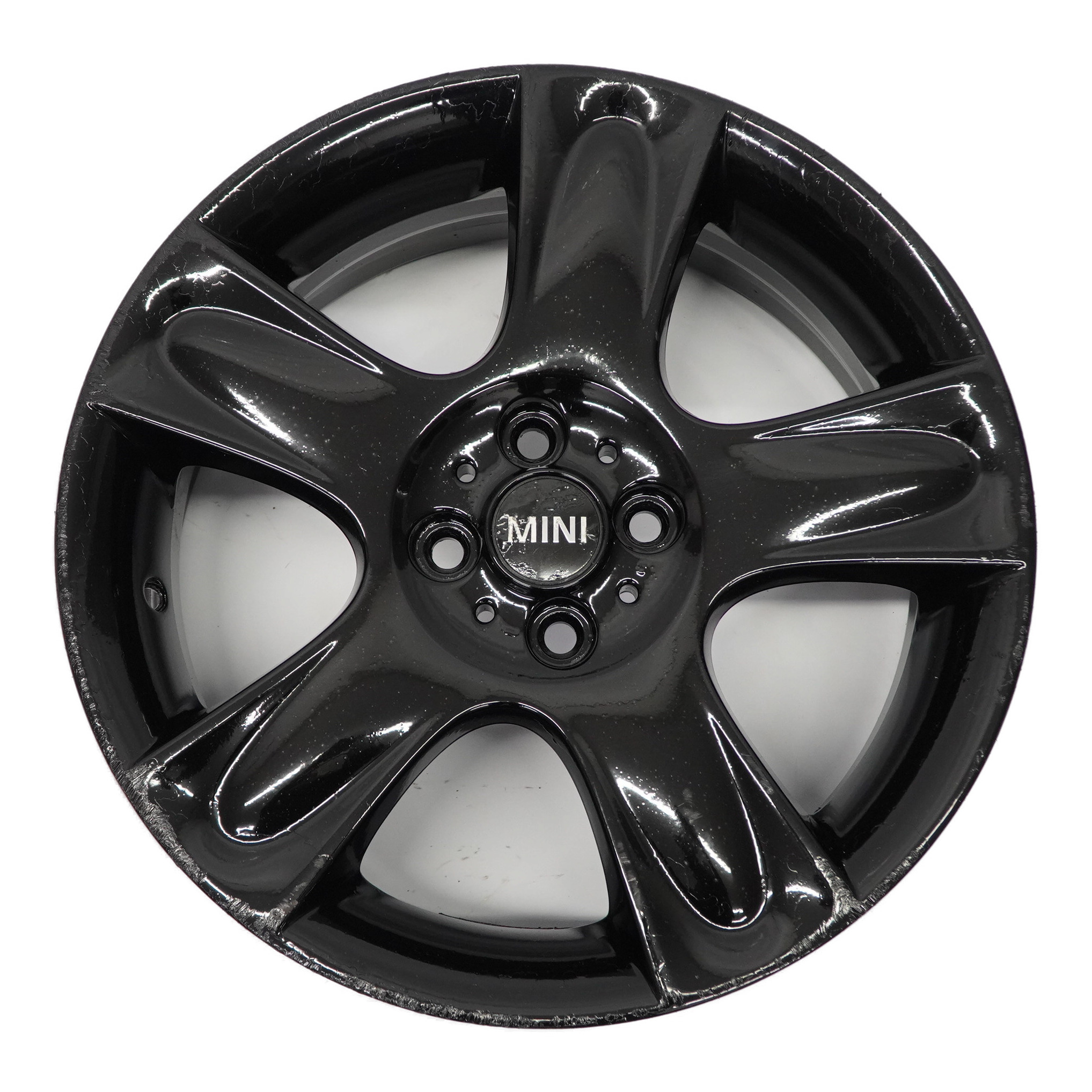 Mini Cooper One R50 R52 R53 Black Wheel Alloy Rim 17" ET:48 7J 5-Star 91 6763299