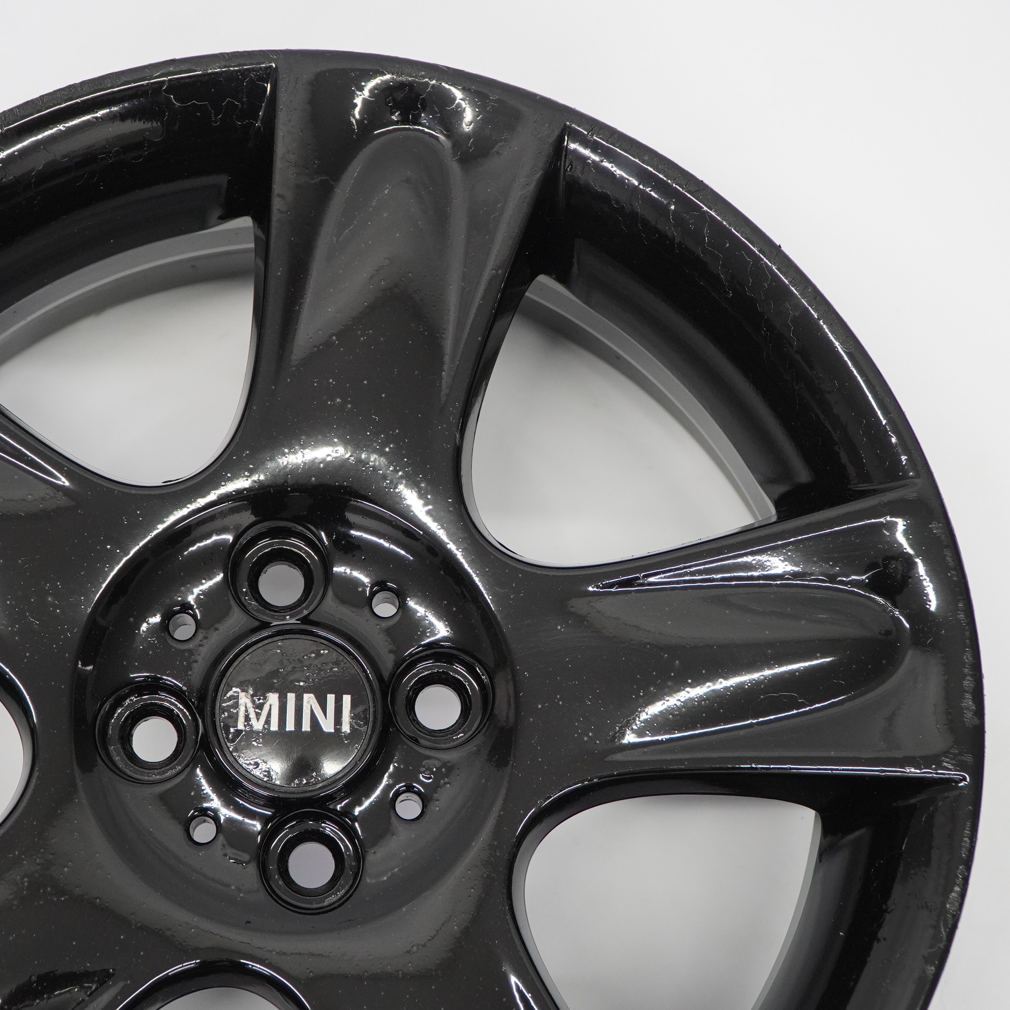 Mini Cooper One R50 R52 R53 Black Wheel Alloy Rim 17" ET:48 7J 5-Star 91 6763299