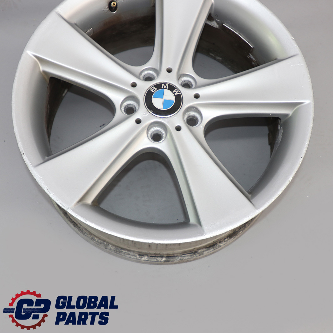 BMW X3 E83 Silver Rear Alloy Wheel Rim 19" 9J ET:51 Star Spoke 128 6765029