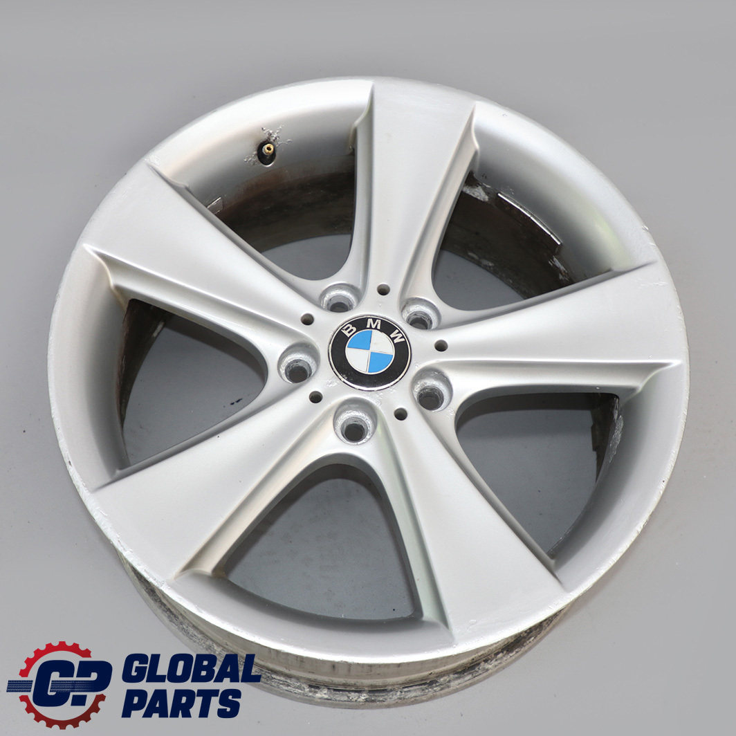 BMW X3 E83 Silver Rear Alloy Wheel Rim 19" 9J ET:51 Star Spoke 128 6765029