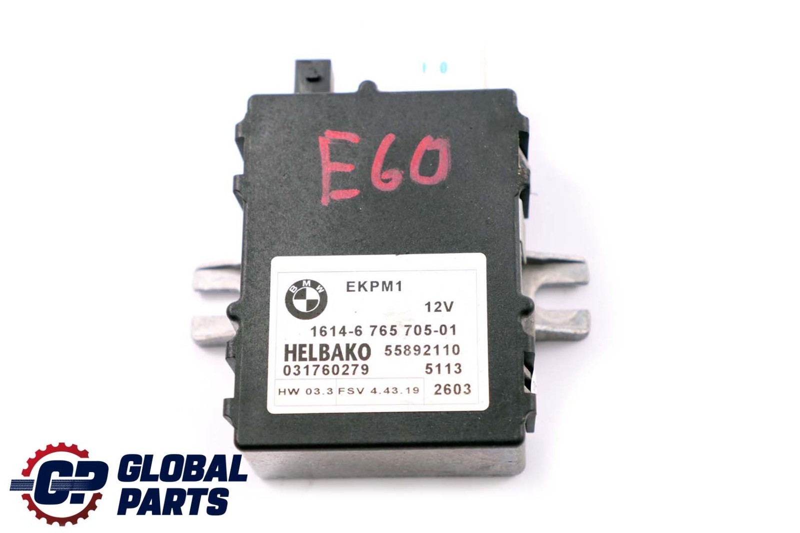 BMW E60 E81 E87 E90 E91 LCI Fuel Pump Control Unit ECU 6765705