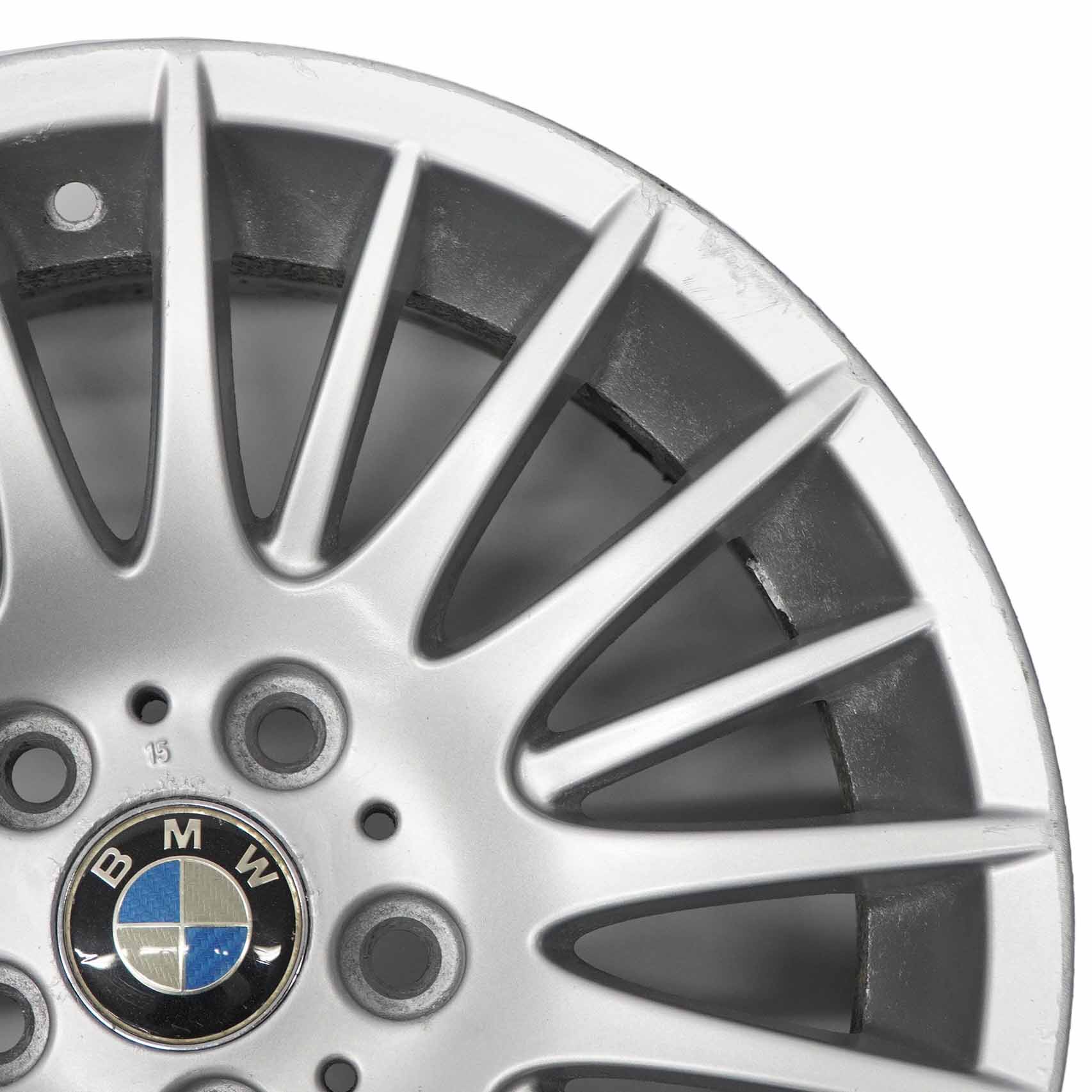 BMW E90 E91 E92 Silver Wheel Alloy Rim 17" Spider Spoke 160 ET:34 8J 6765813