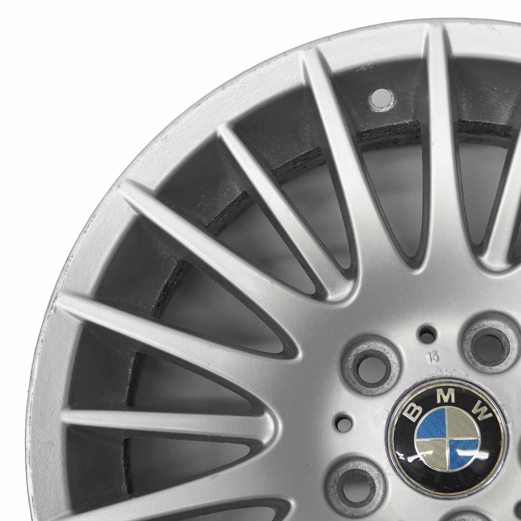 BMW E90 E91 E92 Silver Wheel Alloy Rim 17" Spider Spoke 160 ET:34 8J 6765813