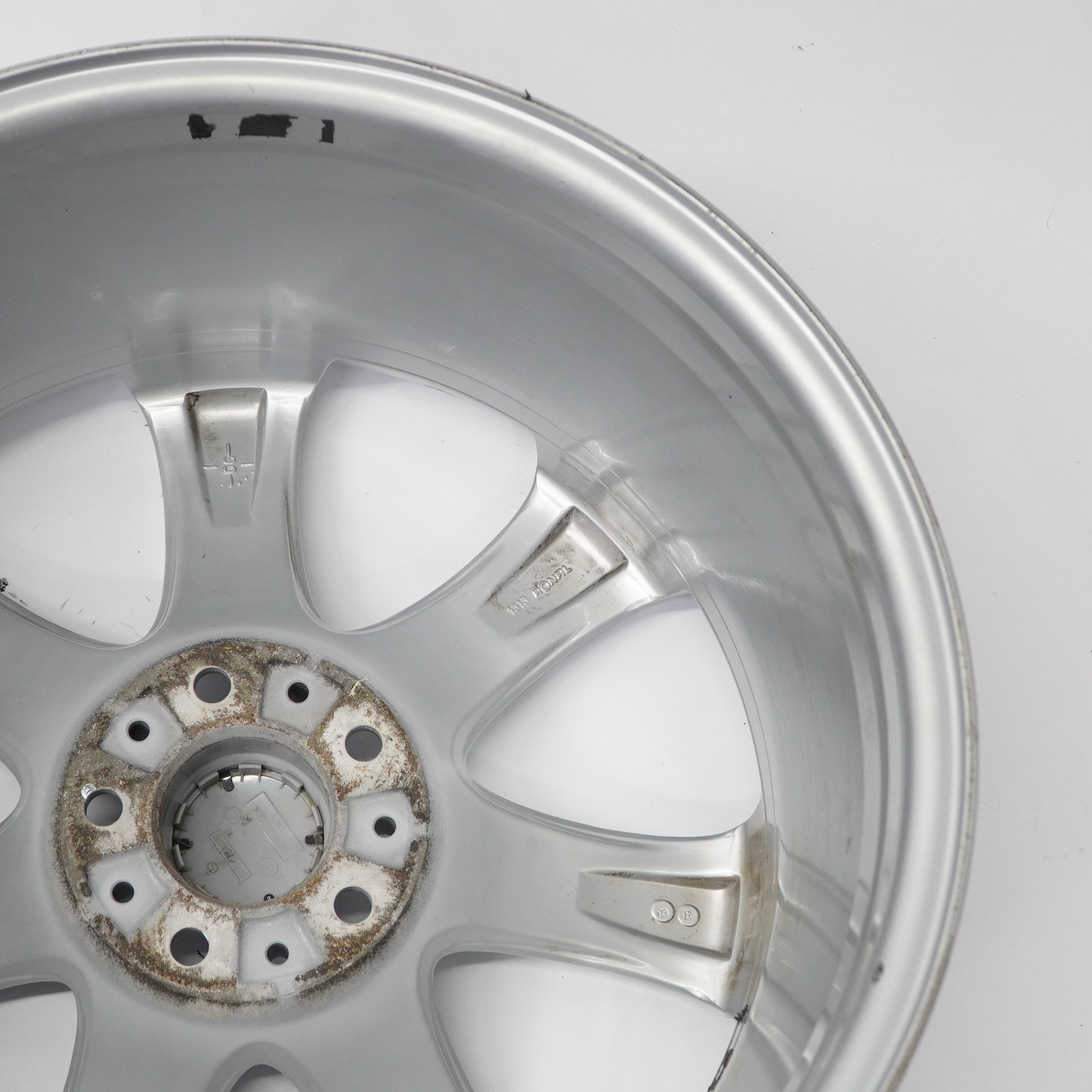 BMW X5 E53 Front Silver Alloy Wheel Rim 20" 9,5J ET:45 V-Spoke 168 6766068