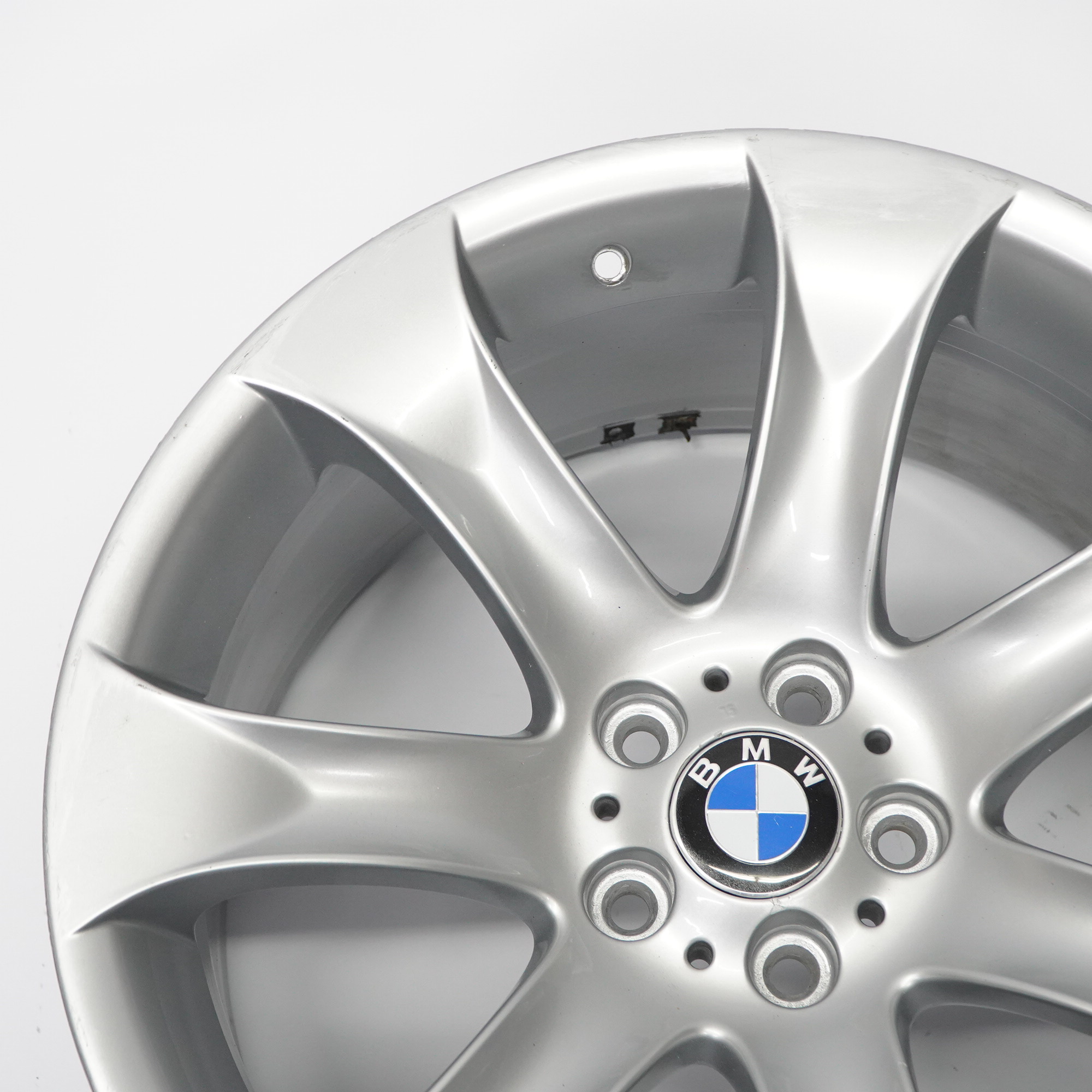 BMW X5 E53 Rear Silver Alloy Wheel Rim 20" ET:30 10,5J V-Spoke 168 6766069 