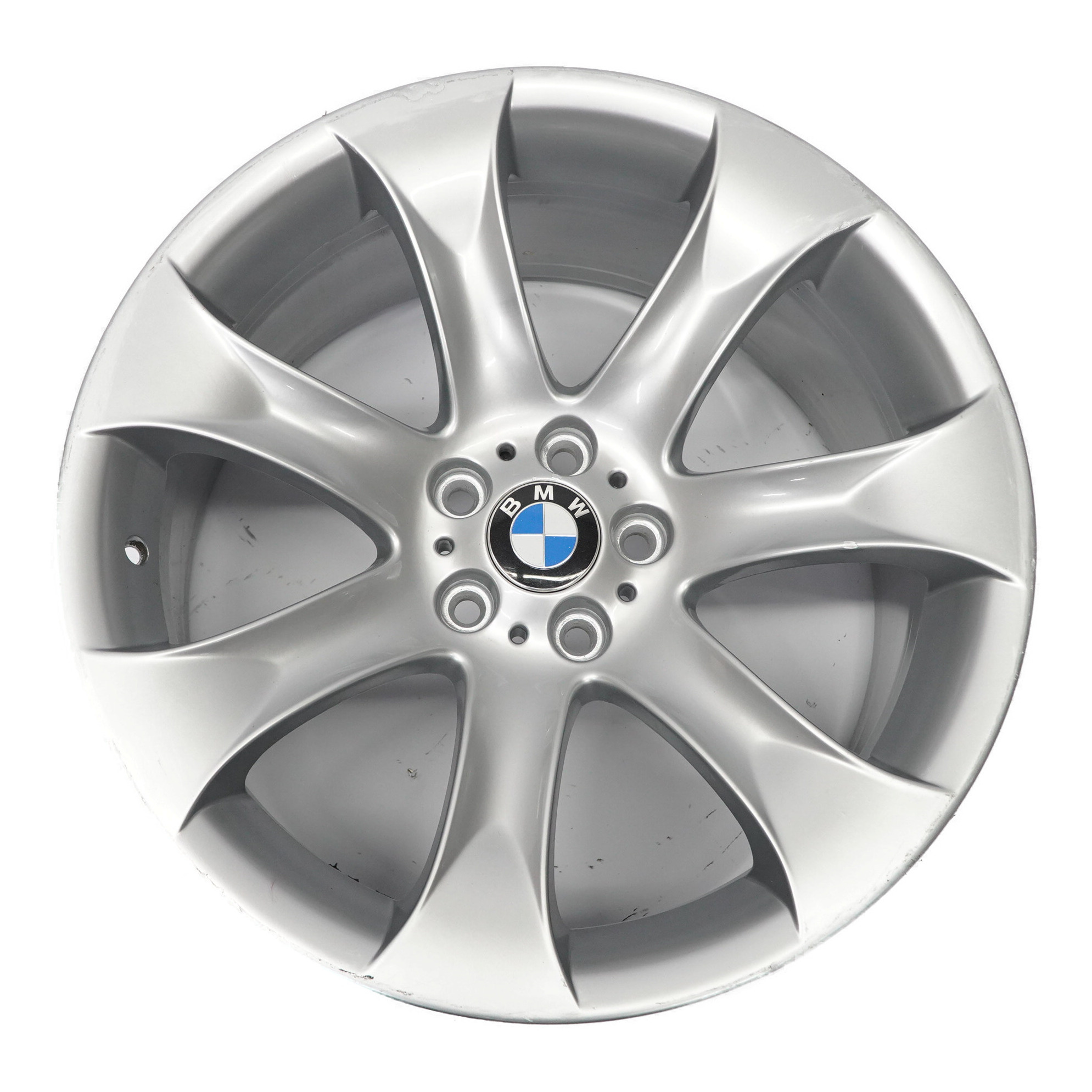 BMW X5 E53 Rear Silver Alloy Wheel Rim 20" ET:30 10,5J V-Spoke 168 6766069 