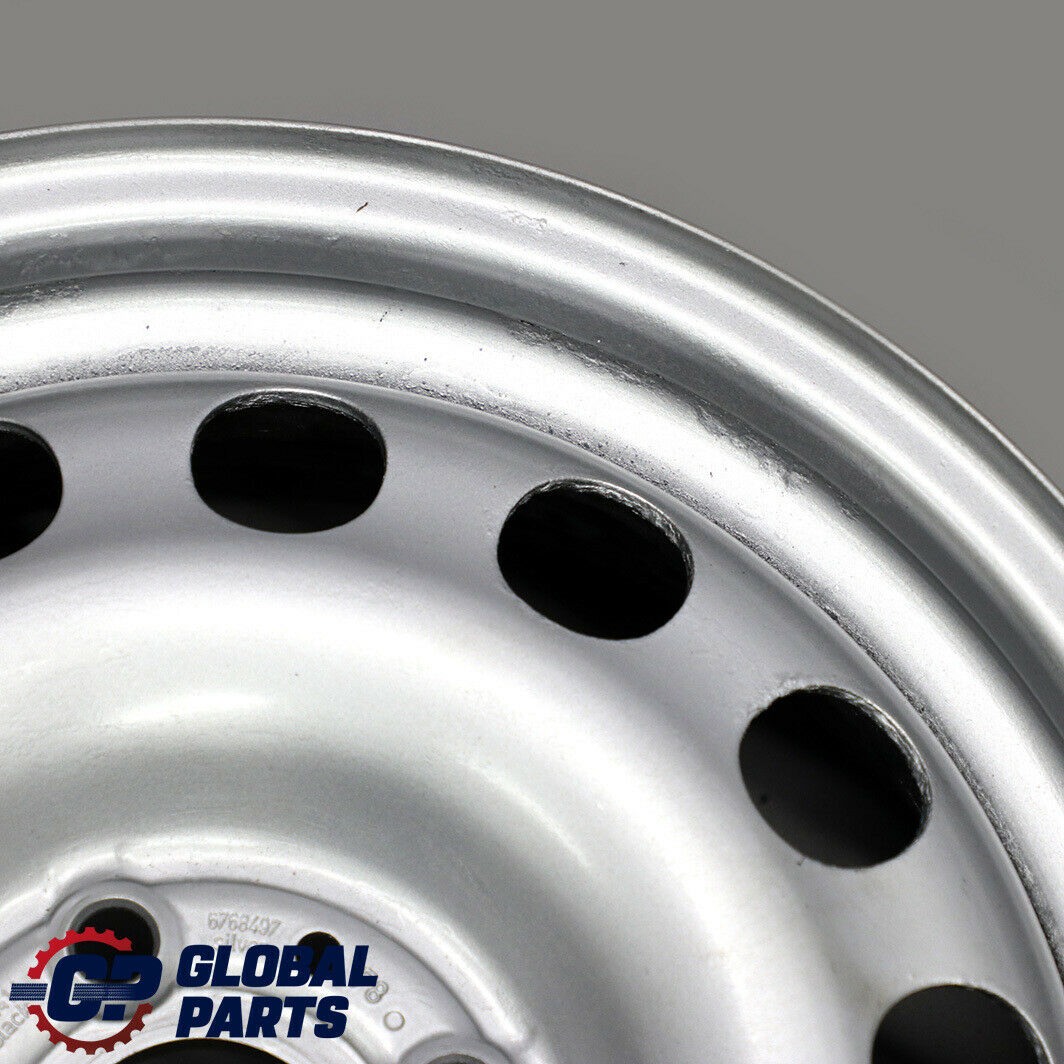 Mini Cooper One R50 R52 R55 R56 R57 R58 R59 15" Steel Wheel Rim Silver 6768497