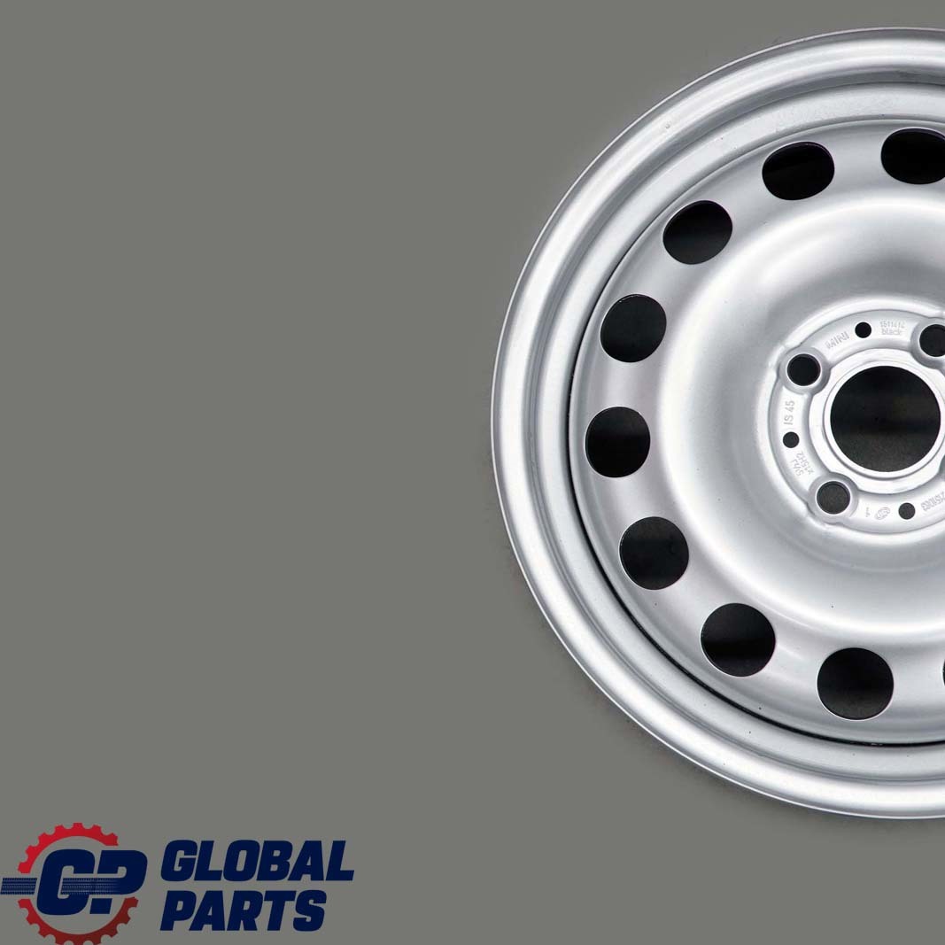 Mini Cooper One R50 R55 R56 R57 Silver Steel Wheel Rim 15" 5,5J ET:45 6768497