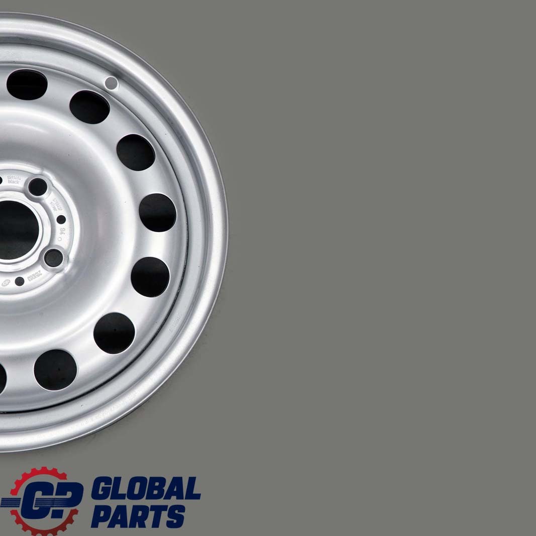 Mini Cooper One R50 R55 R56 R57 Silver Steel Wheel Rim 15" 5,5J ET:45 6768497