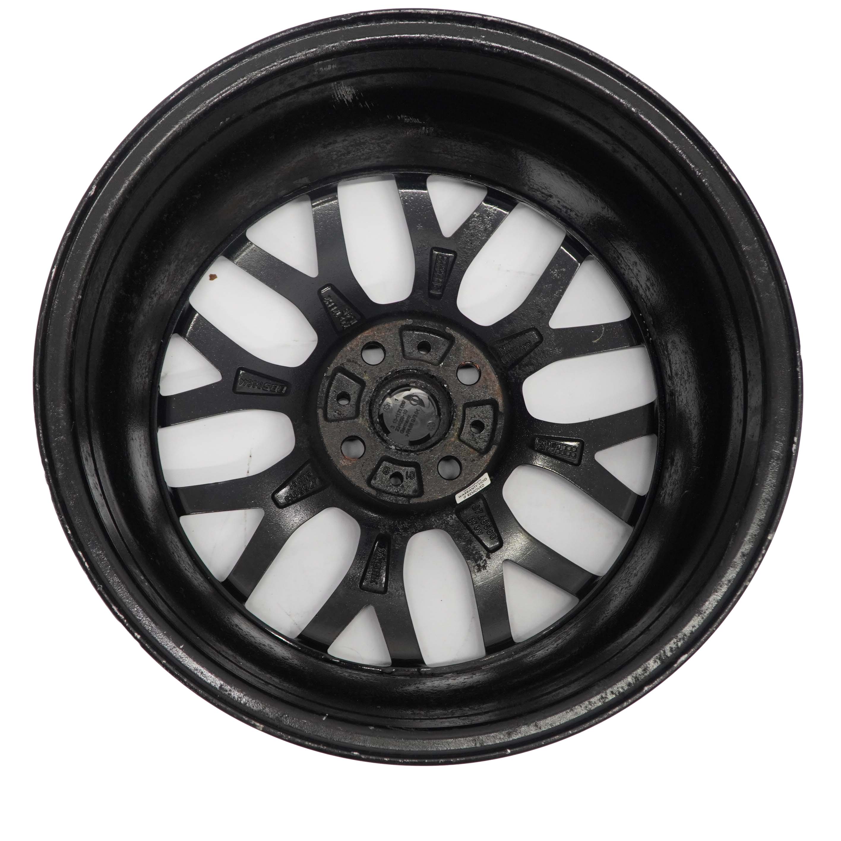 Mini Cooper One R50 R53 Black Wheel Alloy Rim 17" 7J ET:48 Cross Spoke 6768580