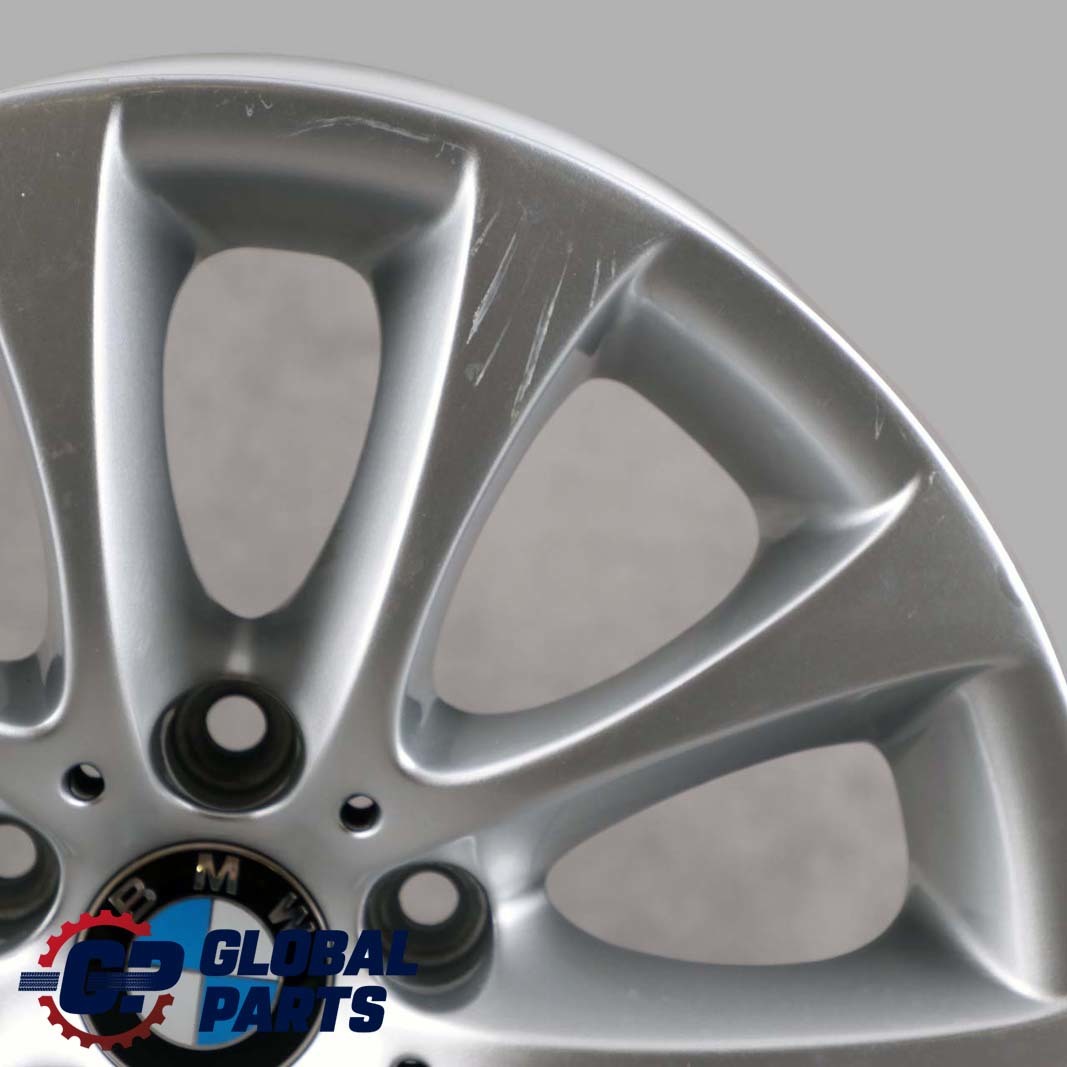 BMW E90 E91 E92 Silver Rear Wheel Alloy Rim V-Spoke 188 17" 8,5J ET:37 6768855