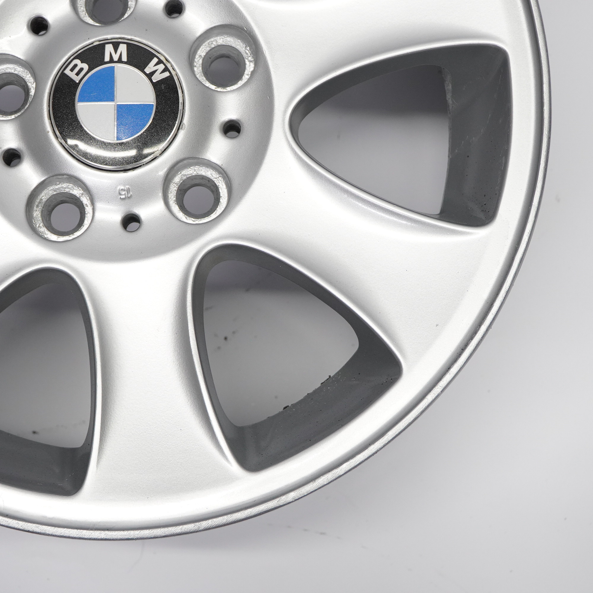 BMW E81 E82 E87 Silver Alloy Wheel Rim 16" 7J ET:44 Spider Spoke 151 6769402