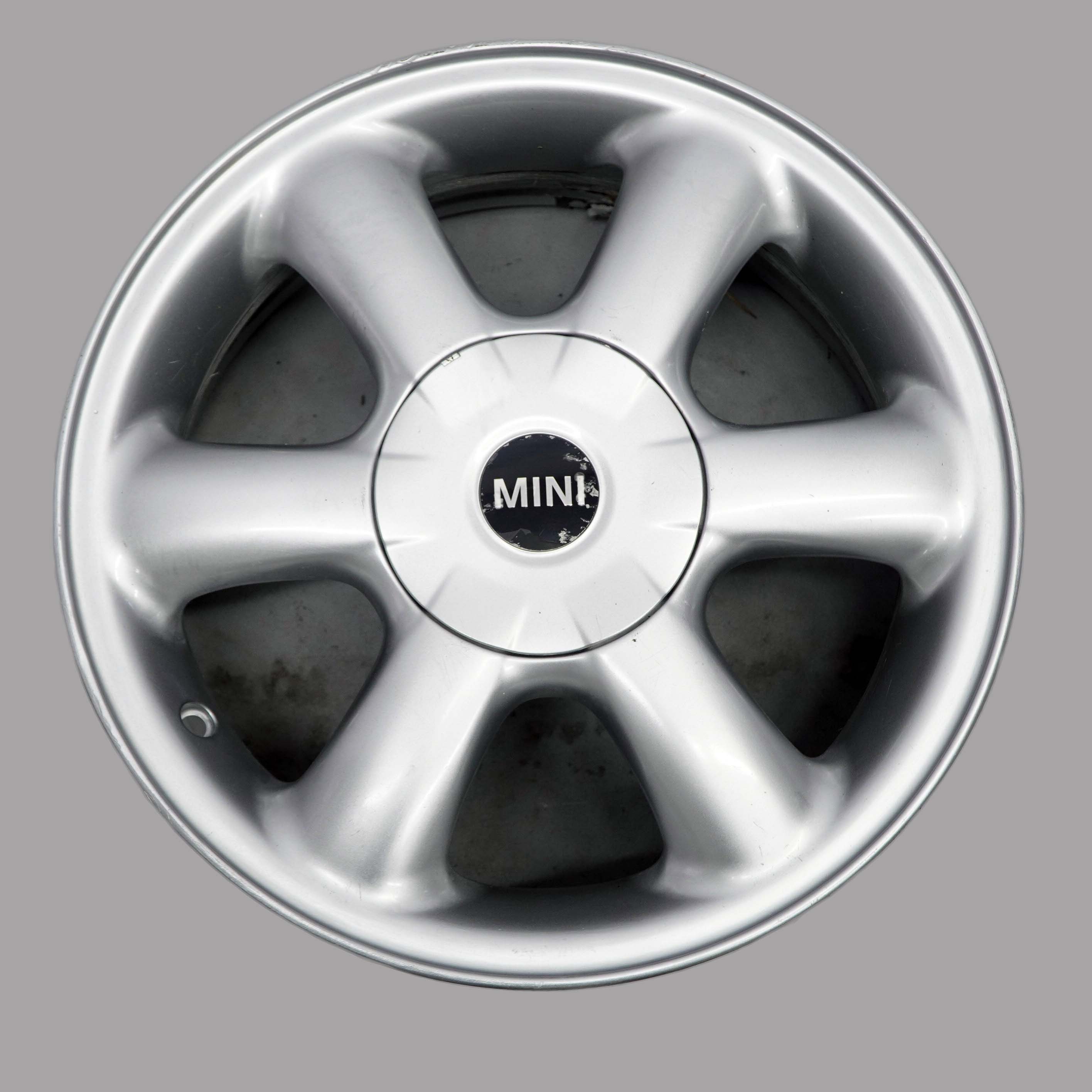 Mini Cooper R50 R56 Silver Wheel Alloy Rim 15" ET:45 5,5J Rotator Spoke 101