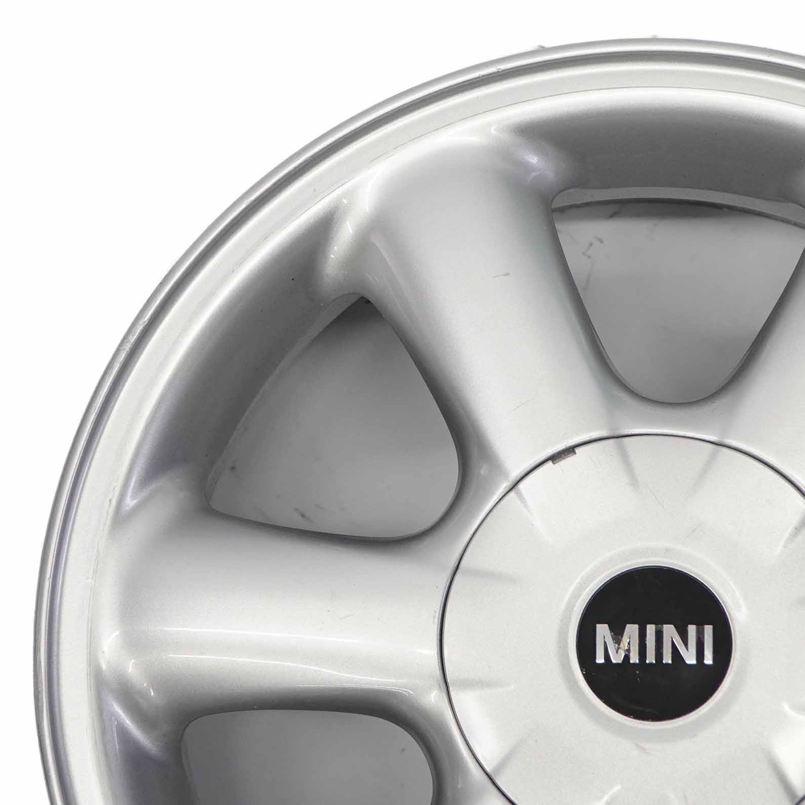 Mini Cooper One R50 R56 Silver Wheel Alloy Rim 15" ET:45 5,5J Rotator Spoke 101