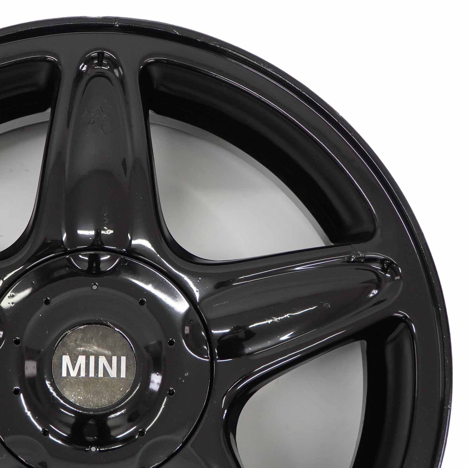 Mini Cooper R50 R55 R56 Black Wheel Alloy Rim 16" 6,5J ET:48 5-Star Blaster 103