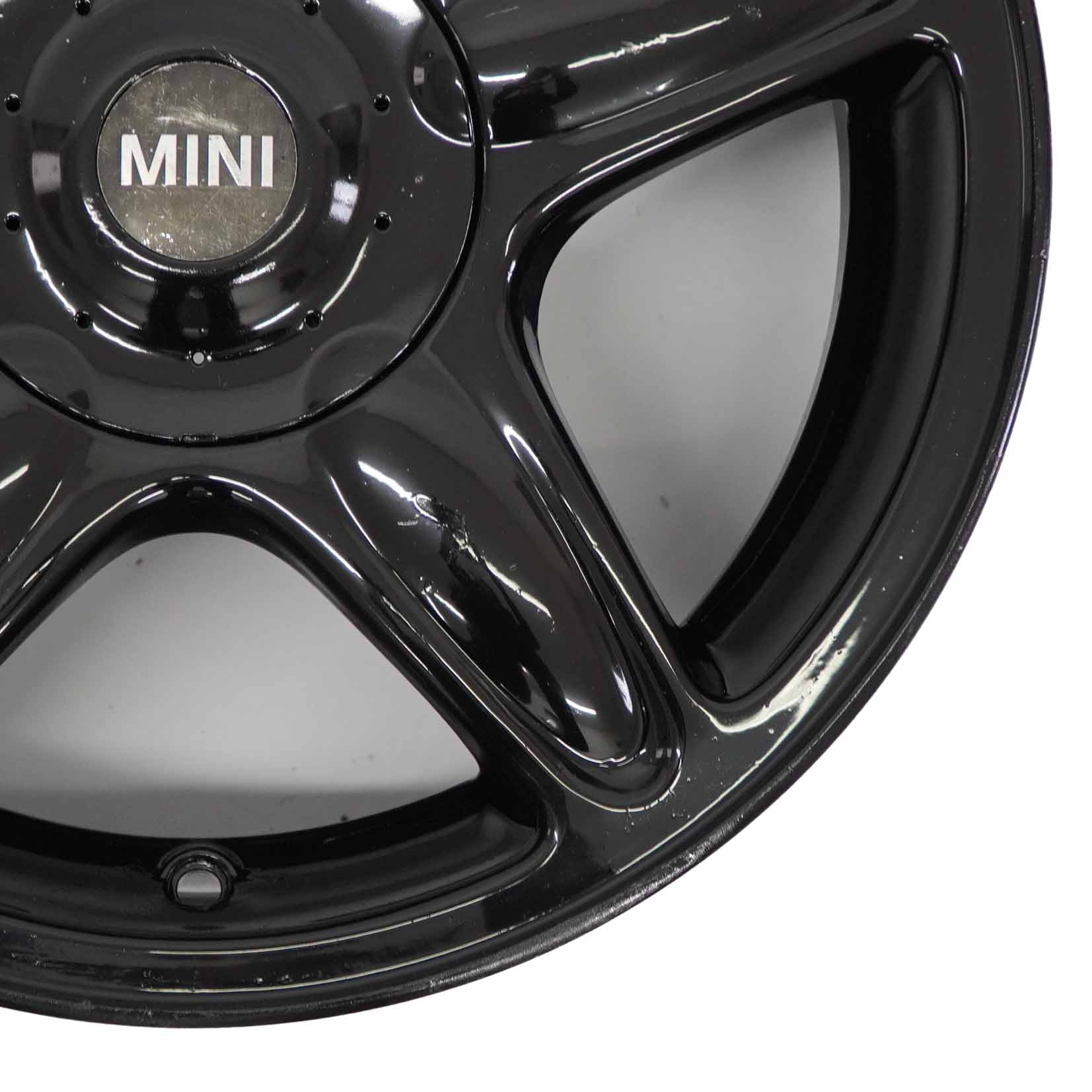 Mini Cooper R50 R55 R56 Black Wheel Alloy Rim 16" 6,5J ET:48 5-Star Blaster 103