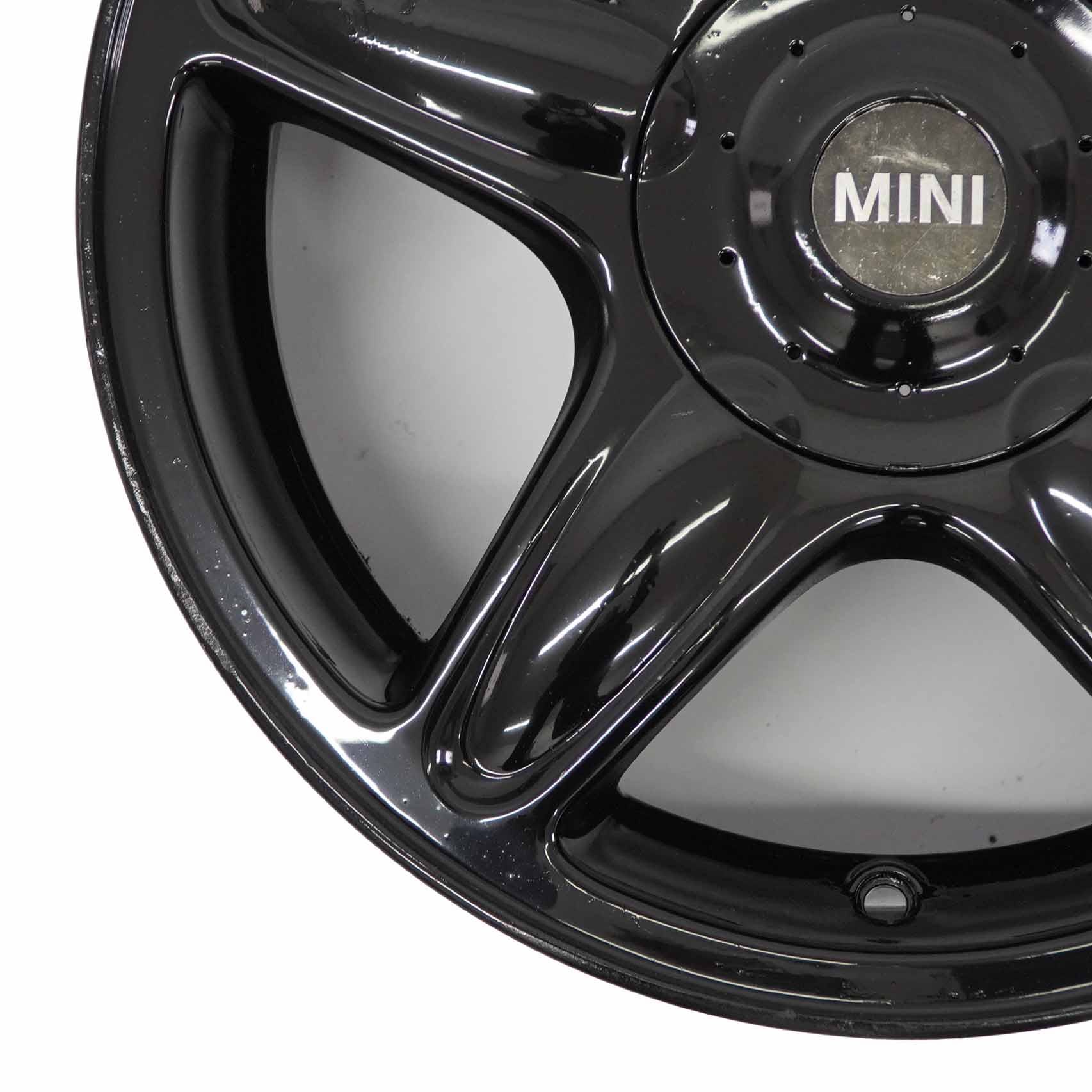 Mini Cooper R50 R55 R56 Black Wheel Alloy Rim 16" 6,5J ET:48 5-Star Blaster 103