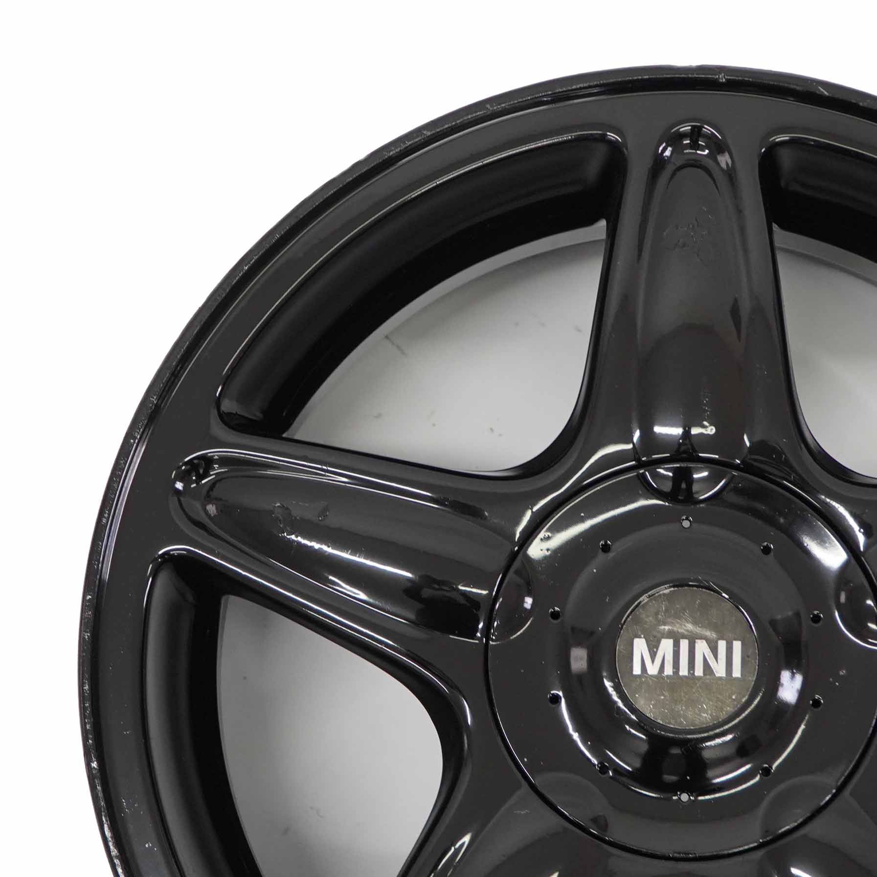 Mini Cooper R50 R55 R56 Black Wheel Alloy Rim 16" 6,5J ET:48 5-Star Blaster 103