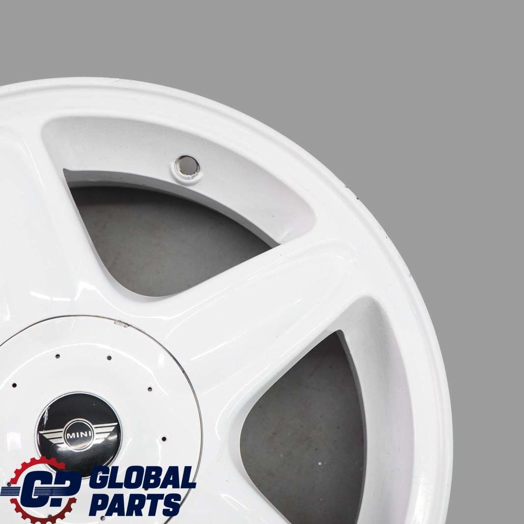 Mini Cooper R50 R55 R56 White Wheel Alloy Rim 16" ET:48 6,5J 5-Star Blaster 103