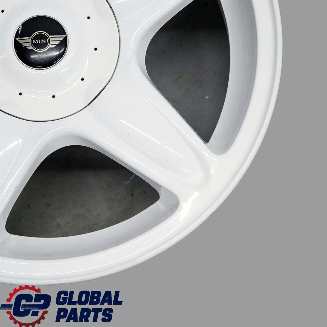 Mini Cooper R50 R55 R56 White Wheel Alloy Rim 16" ET:48 6,5J 5-Star Blaster 103