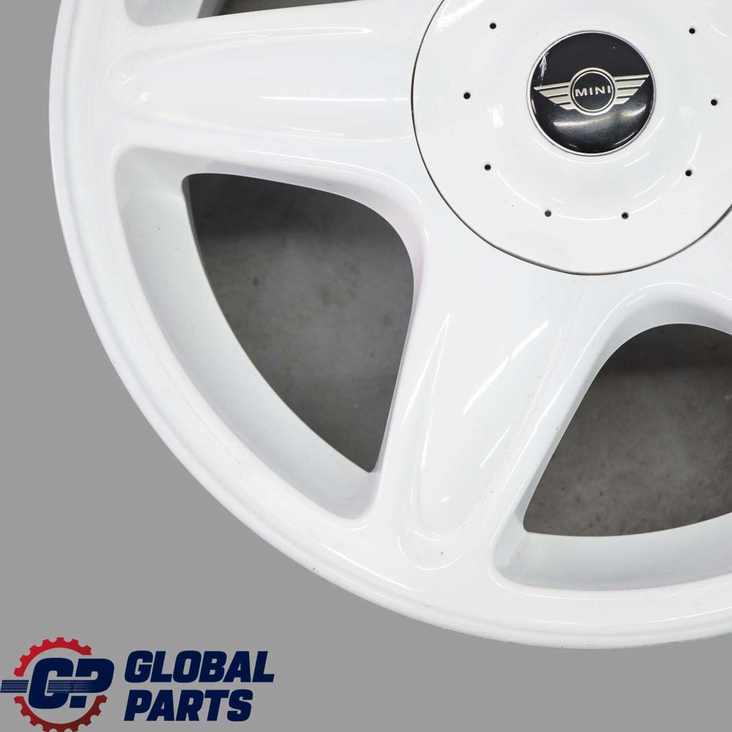 Mini Cooper R50 R55 R56 White Wheel Alloy Rim 16" ET:48 6,5J 5-Star Blaster 103