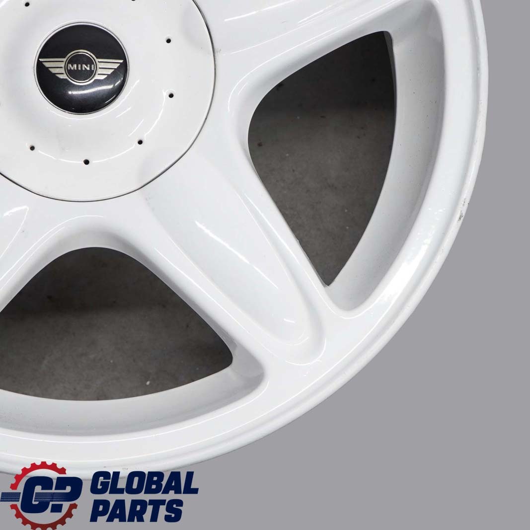 Mini Cooper R50 R55 R56 White Wheel Alloy Rim 16" 6,5J ET:48 5-Star Blaster 103