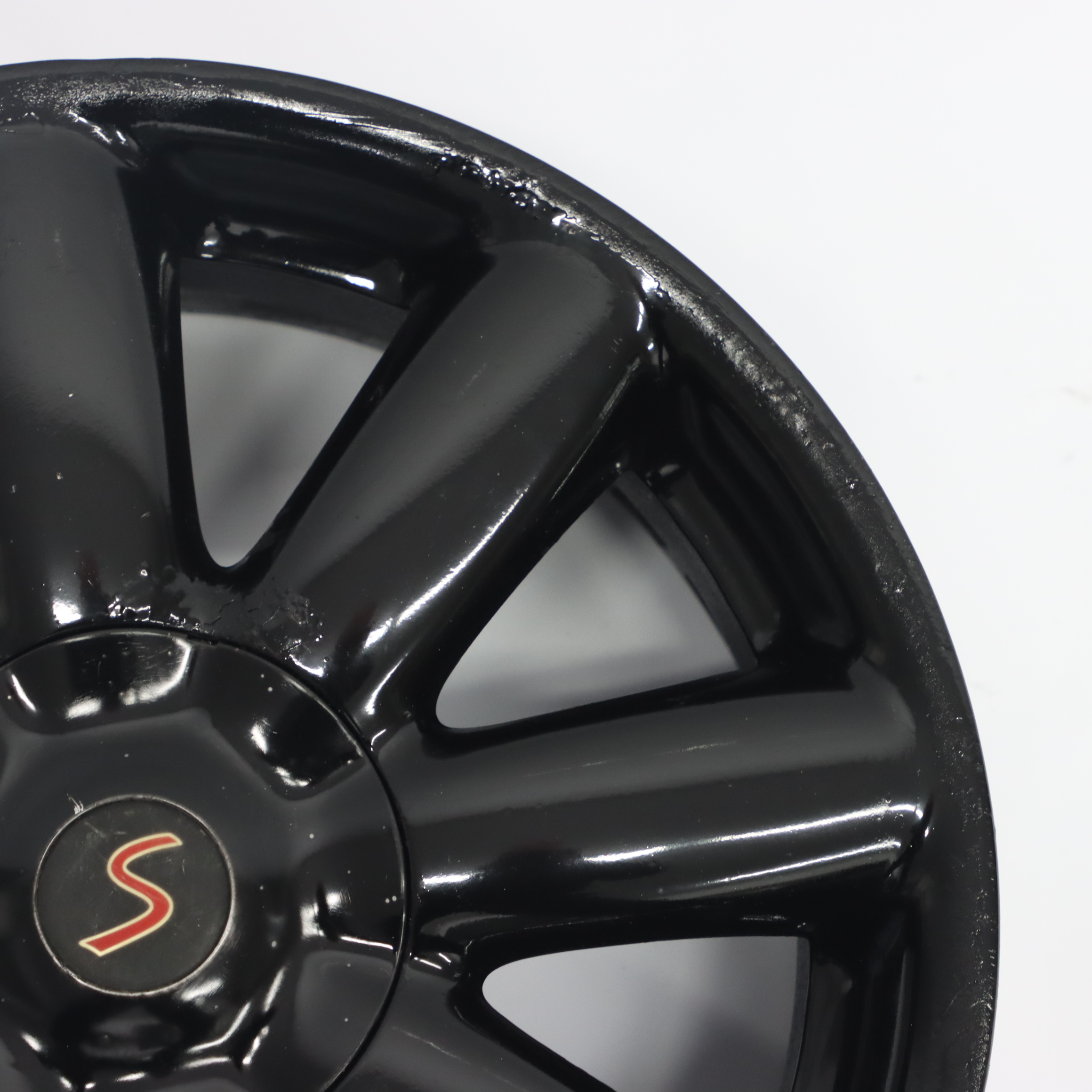 Mini Cooper R50 R55 R56 R57 Black Wheel Alloy Rim 17" 7J ET:48 Crown Spoke 104