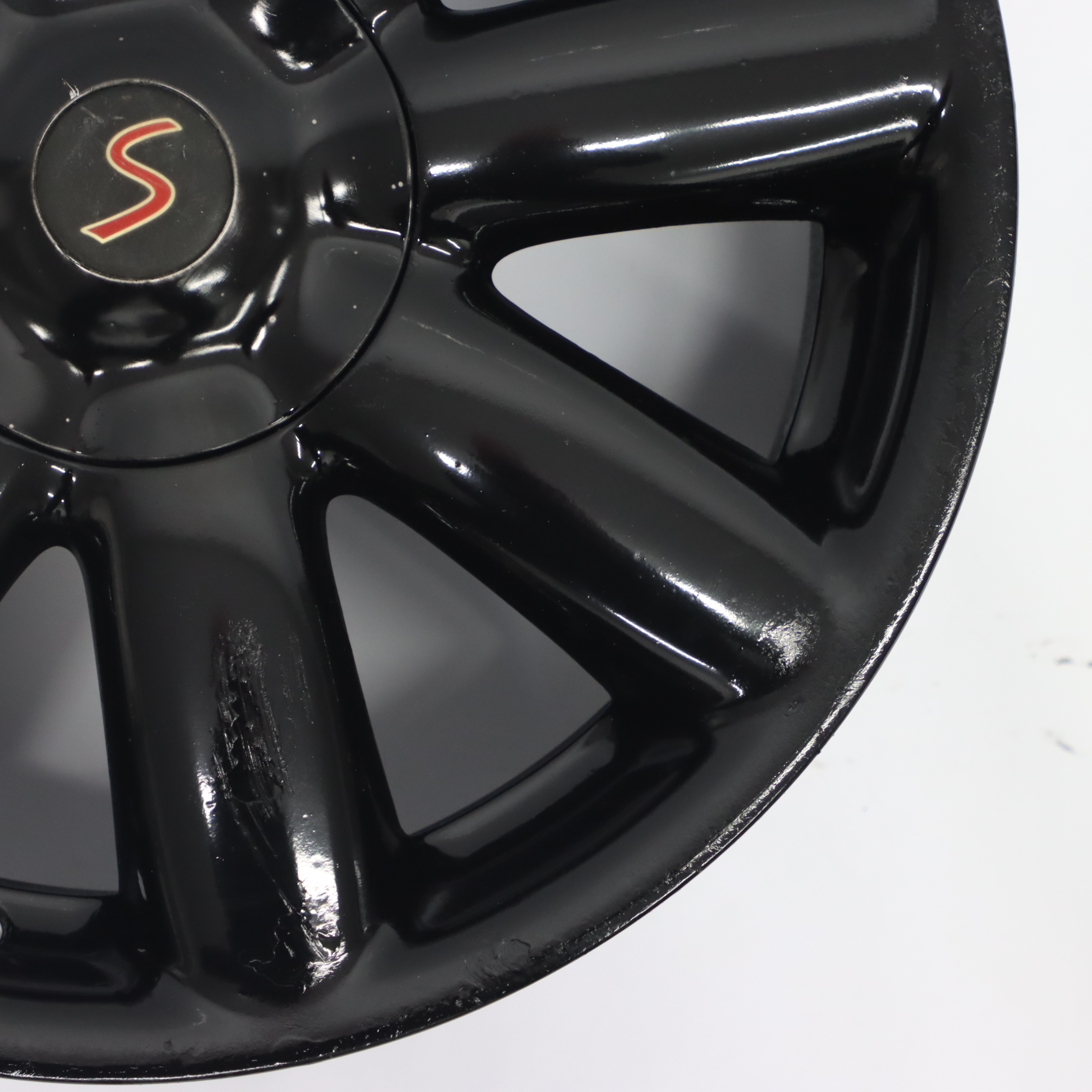 Mini Cooper R50 R55 R56 R57 Black Wheel Alloy Rim 17" 7J ET:48 Crown Spoke 104