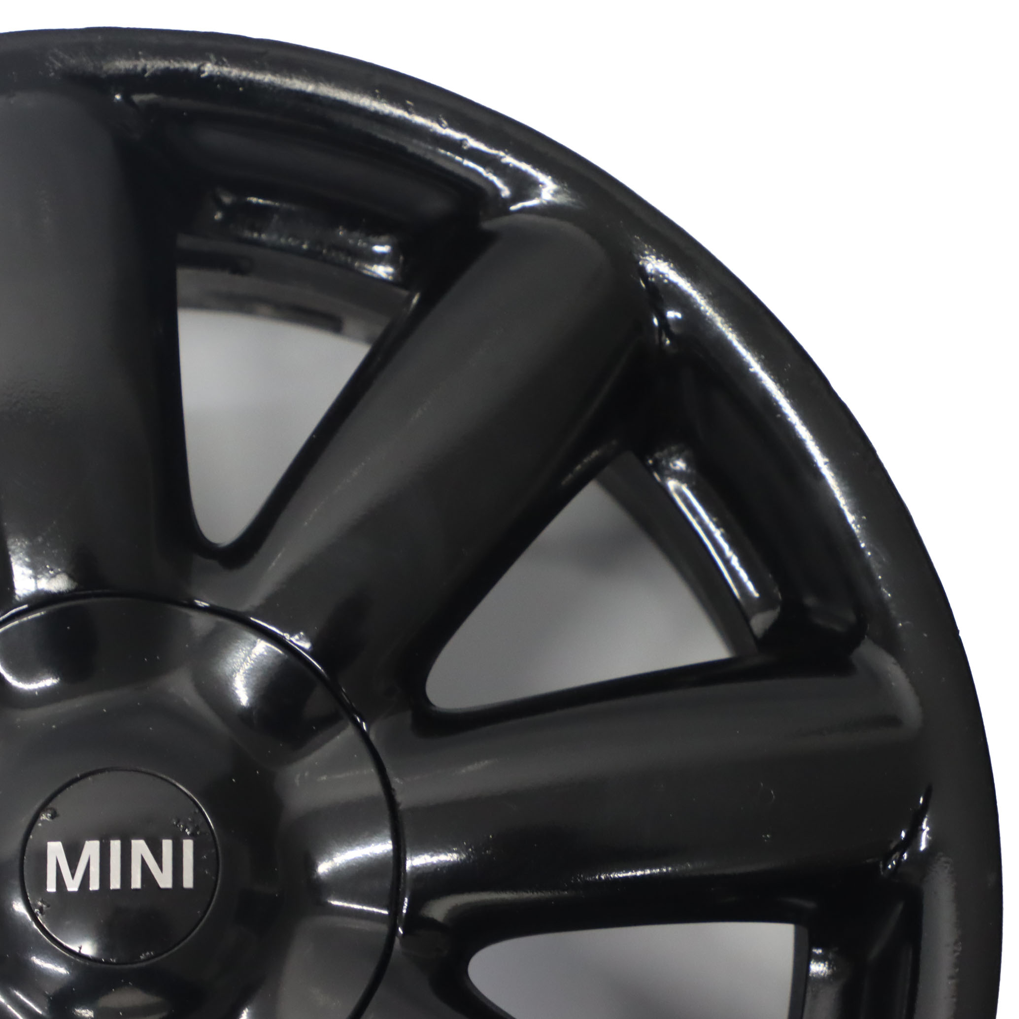 Mini Cooper R50 R55 R56 R57 Black Wheel Alloy Rim 17" 7J ET:48 Crown Spoke 104