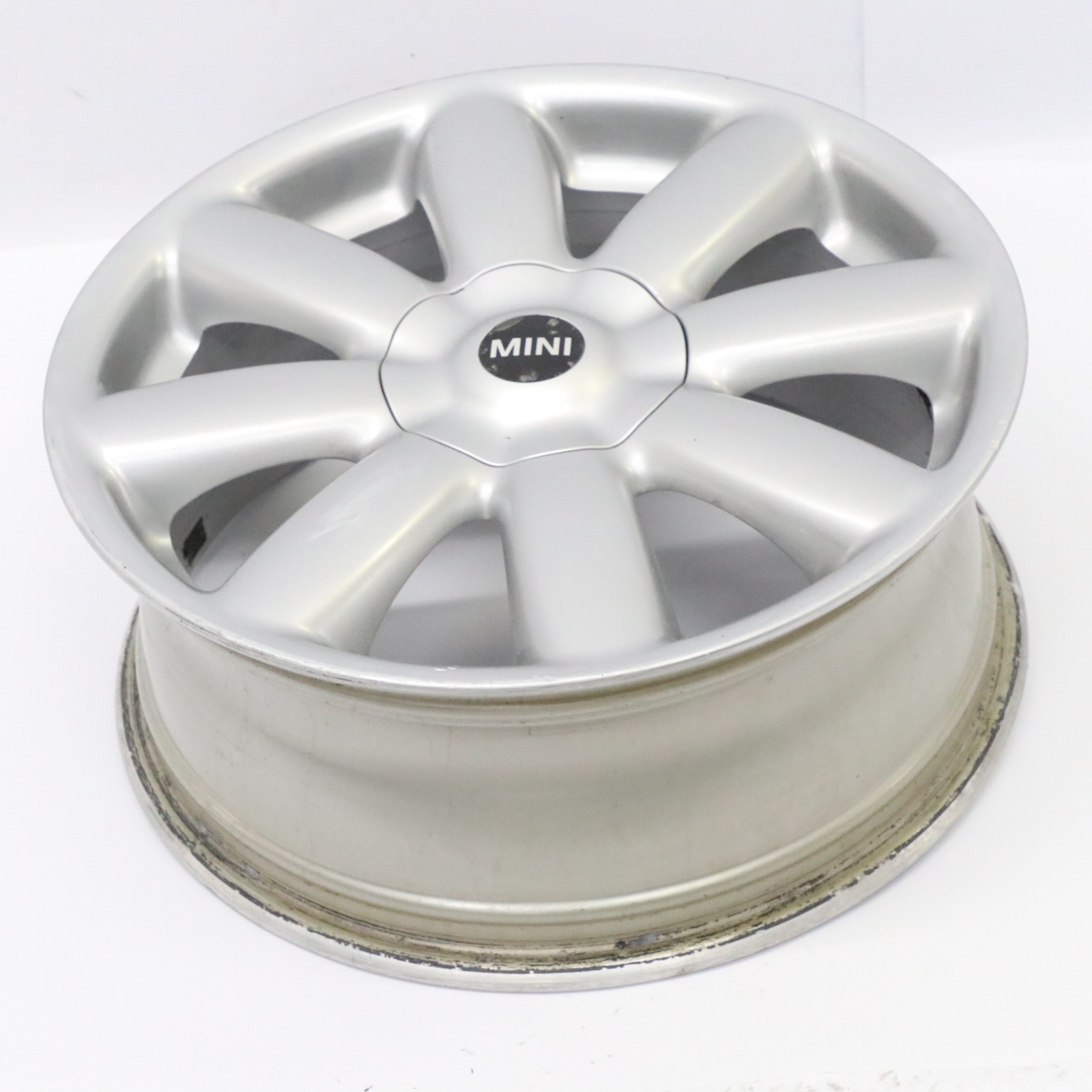 Mini Cooper R50 R55 R56 R57 Silver Wheel Alloy Rim 17" 7J Crown Spoke 104