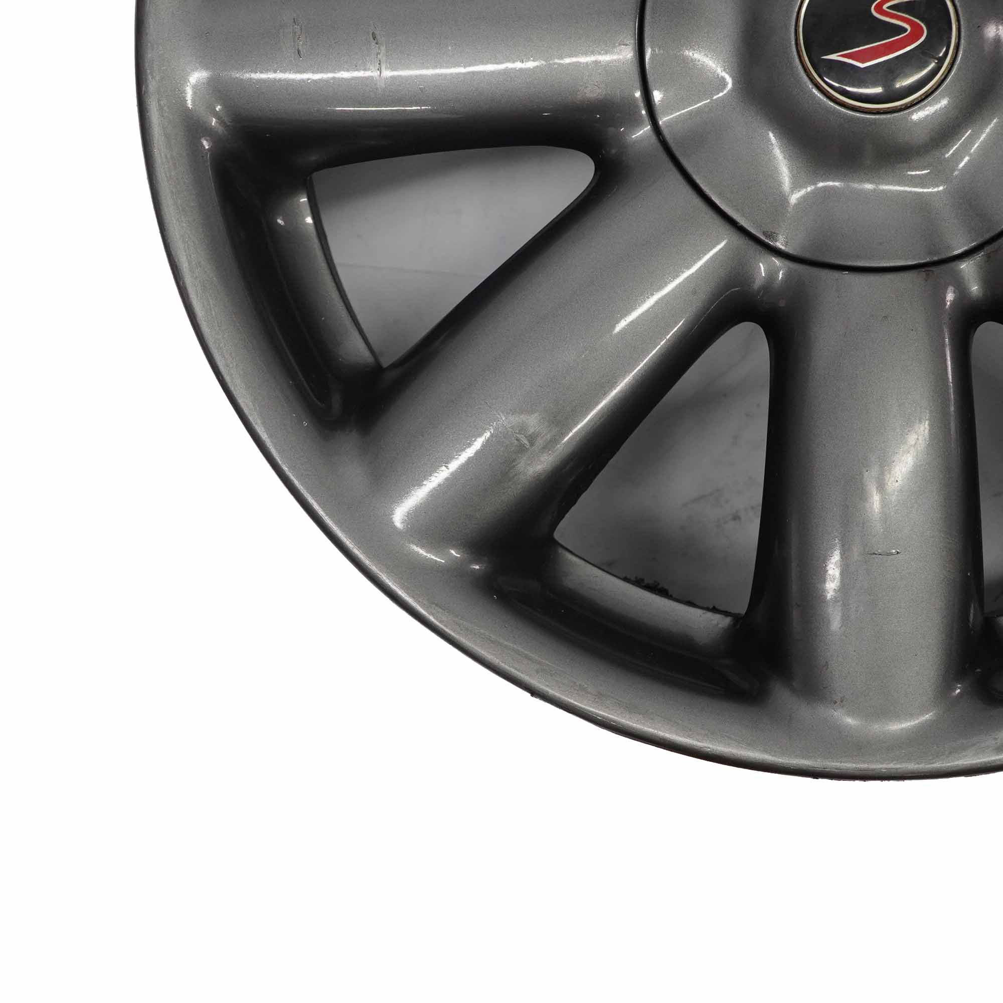 Mini Cooper R50 R55 R56 R57 Grey Wheel Alloy Rim 17" 7J Crown Spoke 104