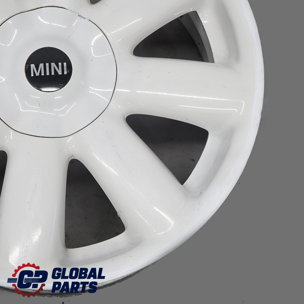 Mini Cooper One R50 R55 R56 White Wheel Alloy Rim 17" 7J ET:48 Crown Spoke 104