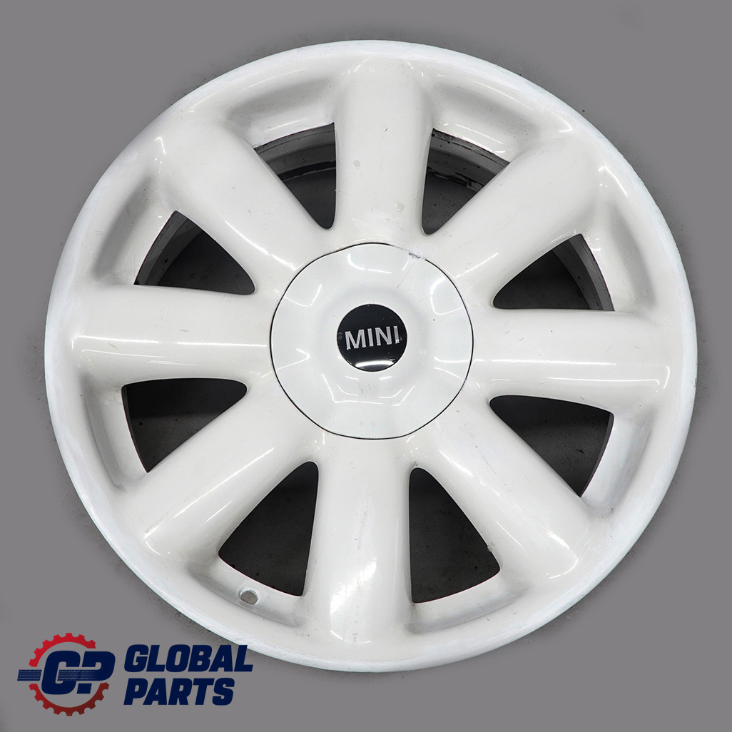 Mini Cooper One R50 R55 R56 White Wheel Alloy Rim 17" 7J ET:48 Crown Spoke 104