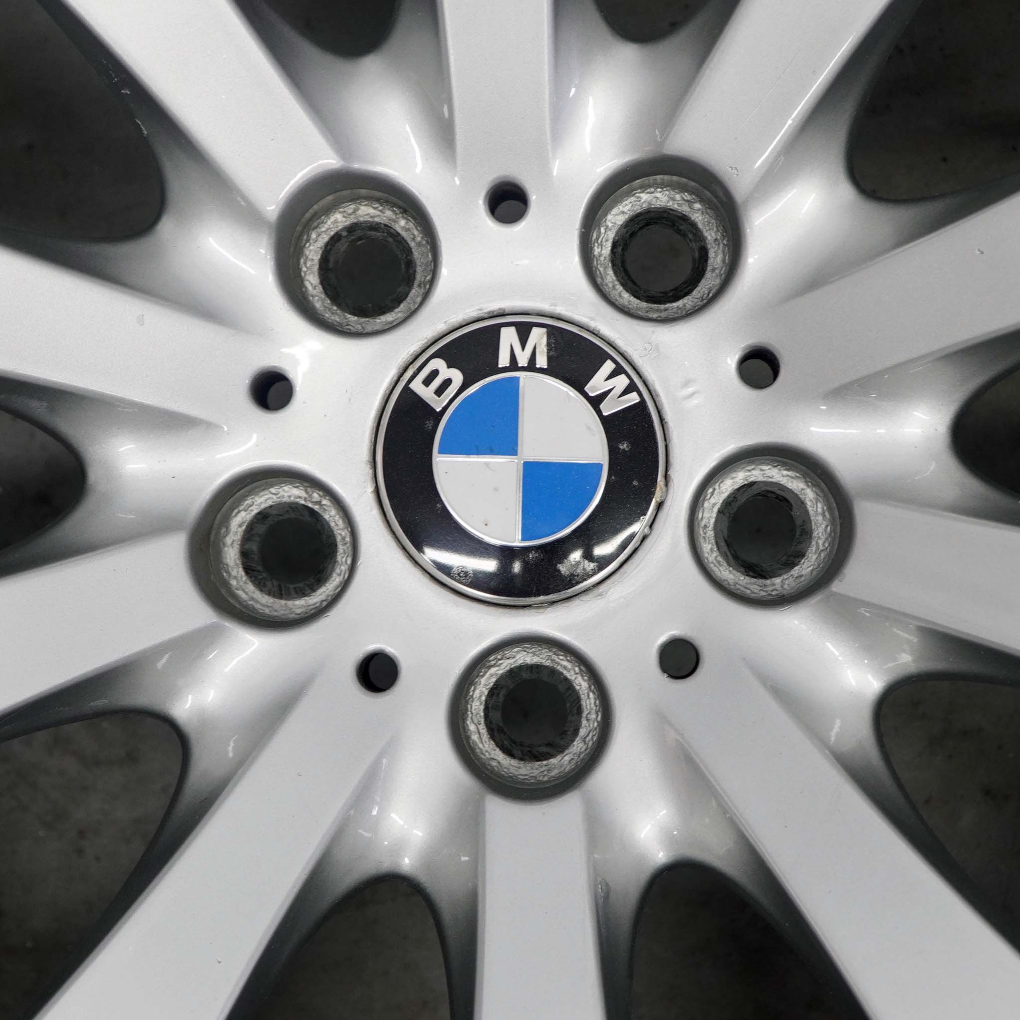 BMW E63 E64 Silver Light Alloy Wheel Rim 19" Star Spoke 218 9J ET:14 6770942