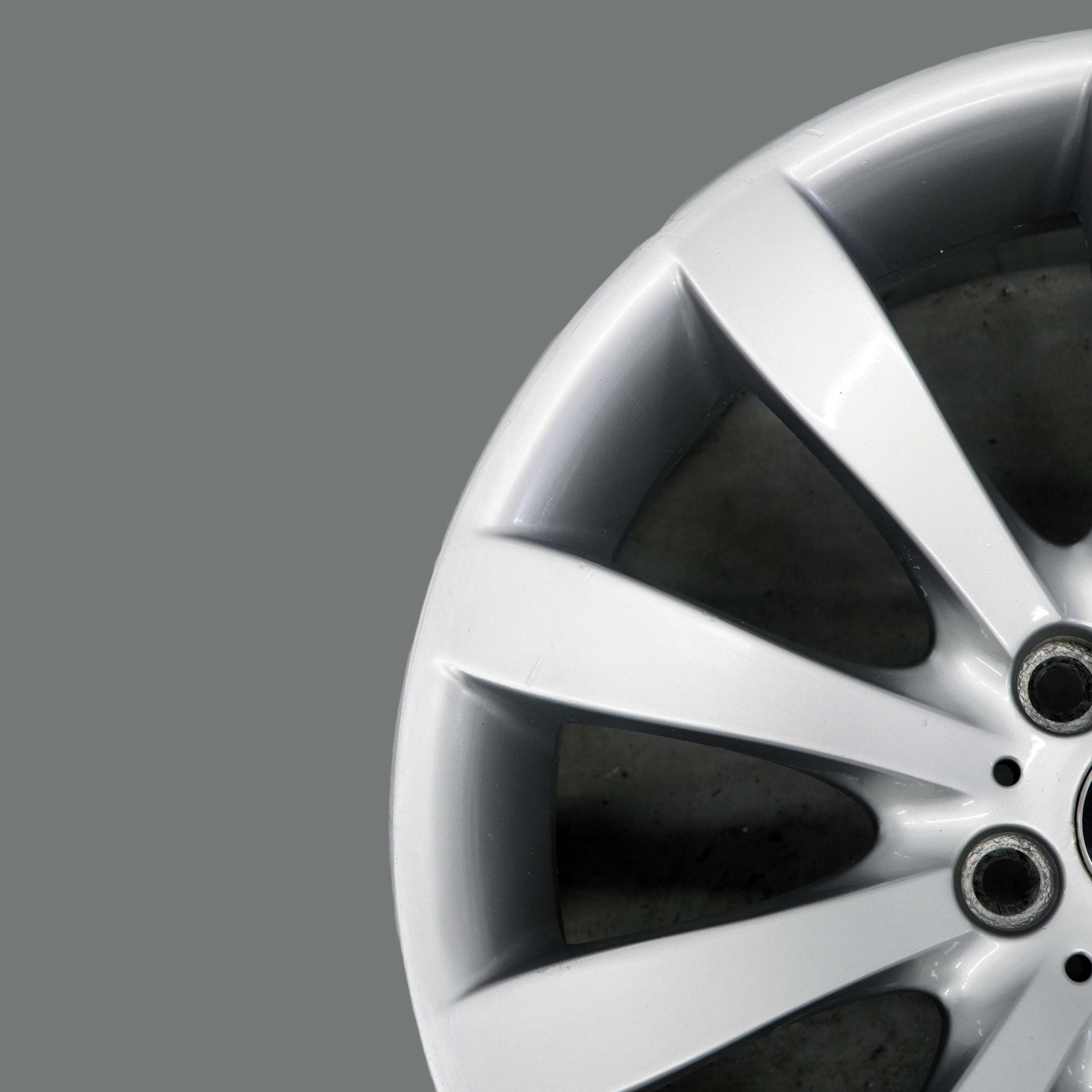 BMW E63 E64 Silver Light Alloy Wheel Rim 19" Star Spoke 218 9J ET:14 6770942